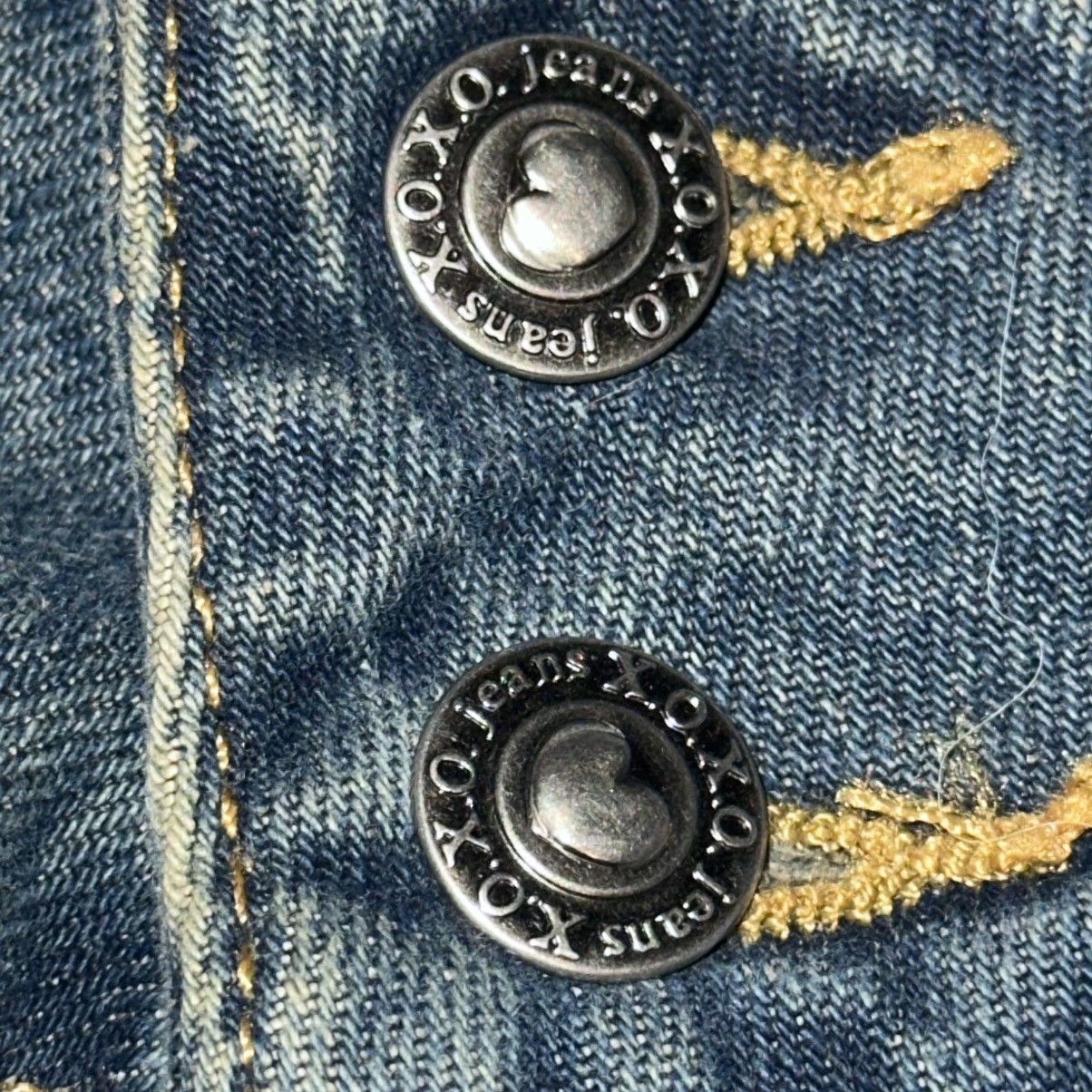 XOXO Vintage Y2K XOXO flare leg jeans 5/6 Size 28" / US 6 / IT 42 - 7 Thumbnail