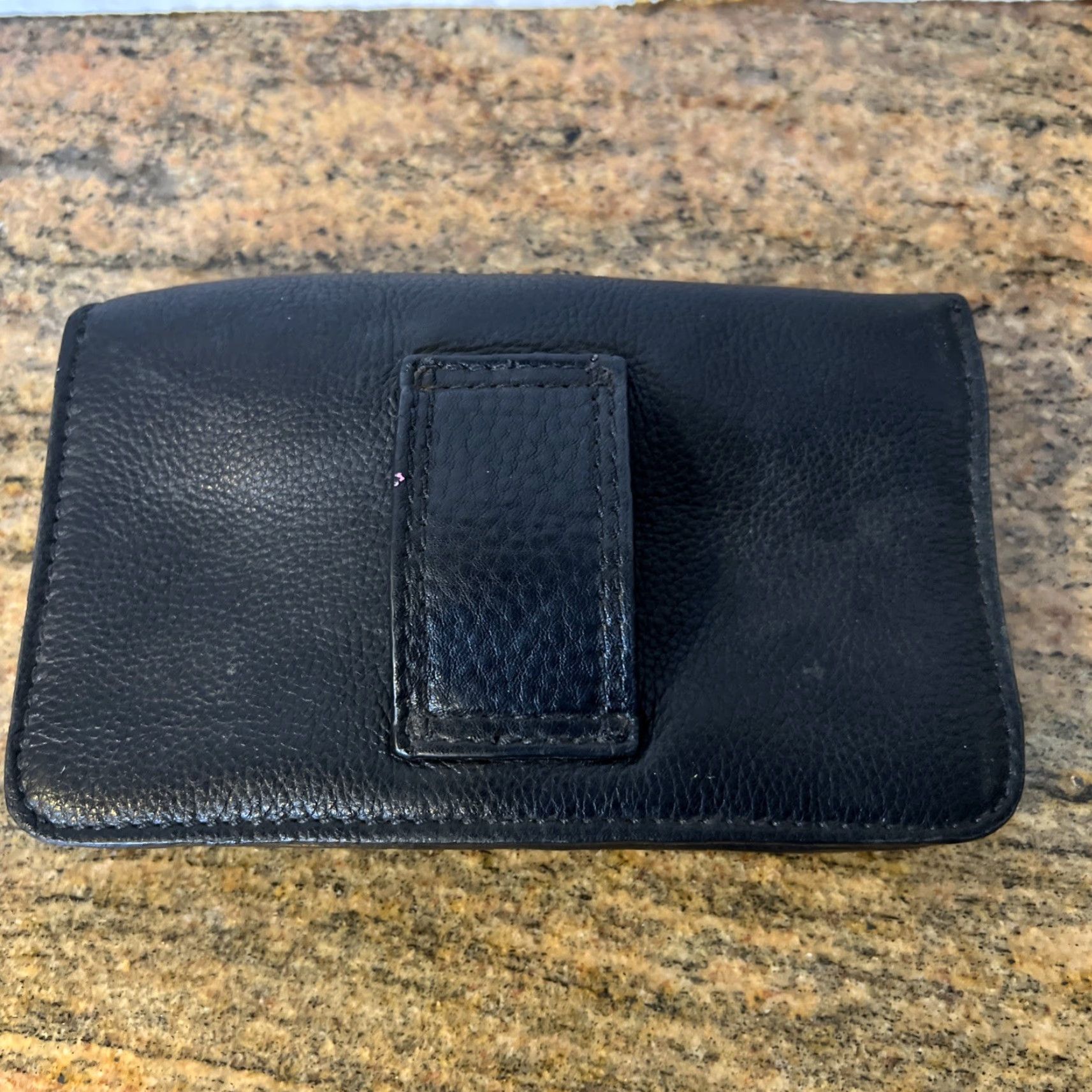 Vintage VINTAGE Women’s Leather Hill And Burry Wallet Black Size ONE SIZE - 4 Thumbnail