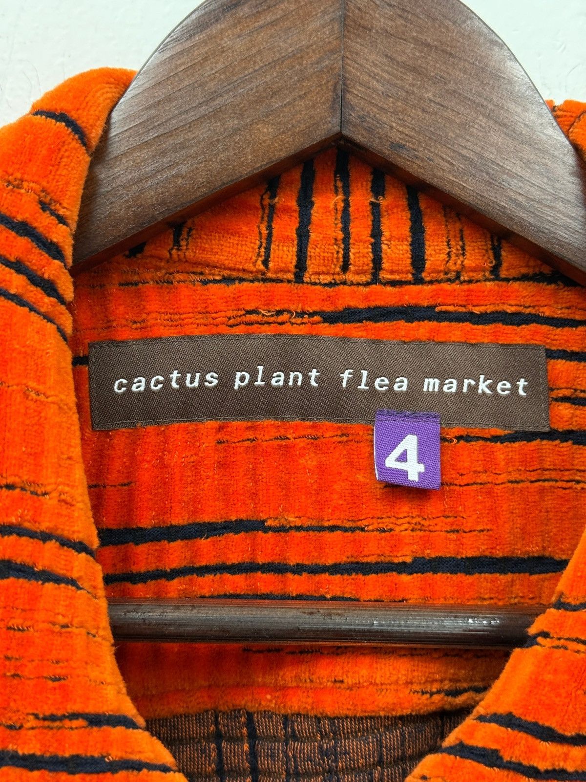Cactus Plant Flea Market CPFM Orange Crush Zip Up Jacket Size US XL / EU 56 / 4 - 3 Thumbnail