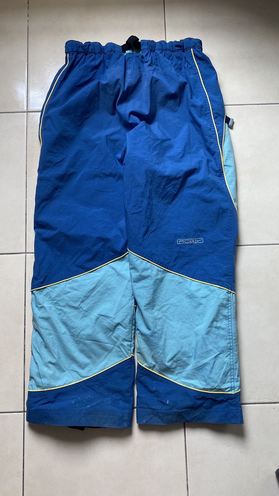 Vintage Vintage Nike ACG Gorpcore Two Tone Pant Size US 36 / EU 52 - 4 Thumbnail