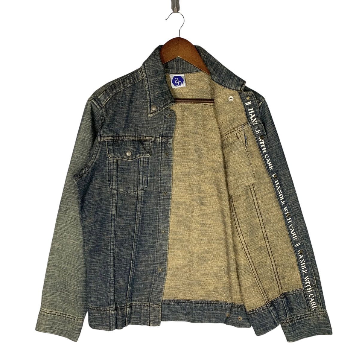ABAHOUSE × Japanese Brand × Vintage Vintage 90s Abahouse Denim Jacket Size S Size US S / EU 44-46 / 1 - 7 Thumbnail