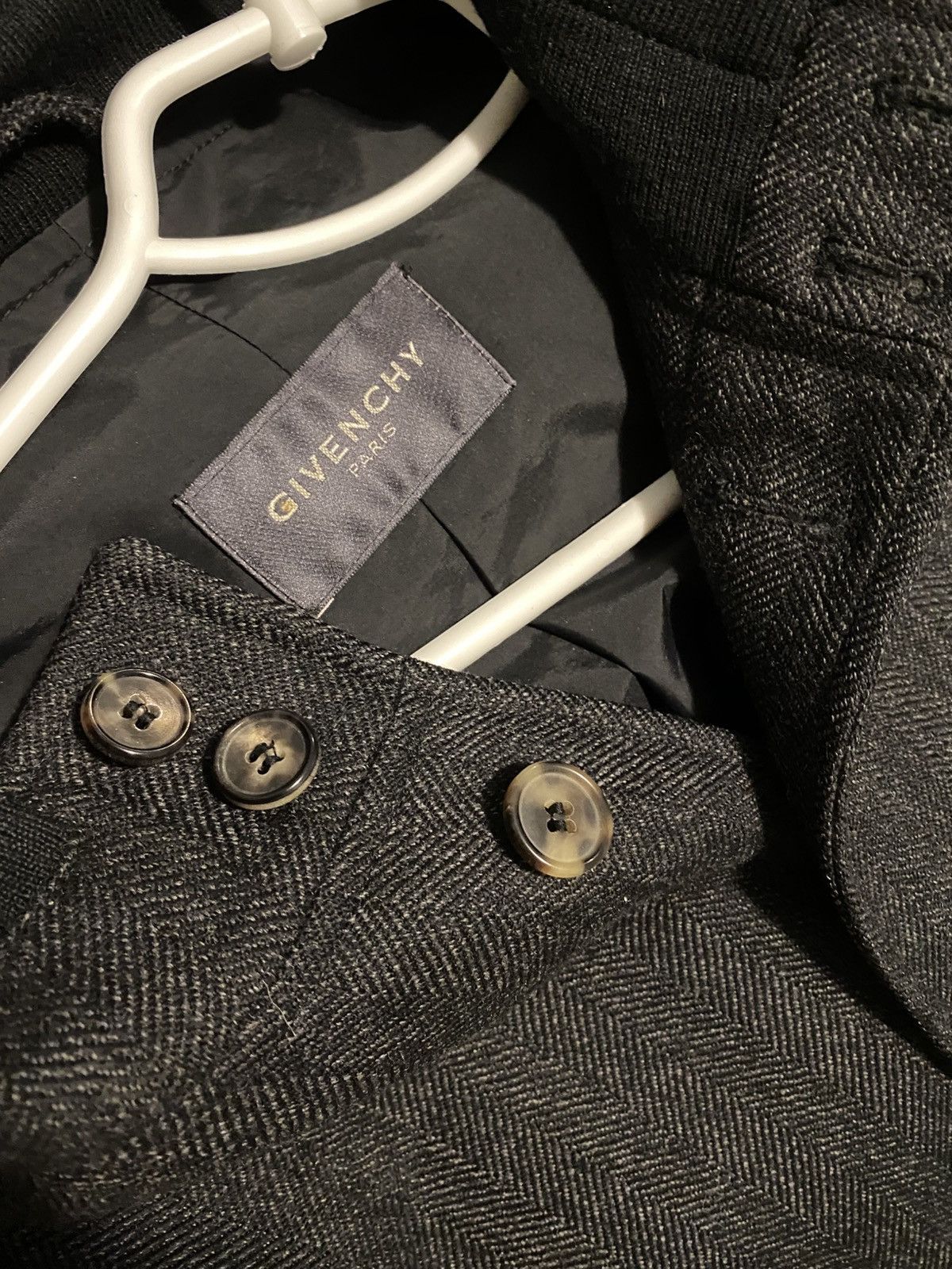 Givenchy 2009 Givenchy by Ricardo Tisci Wool Bomber Jacket Size US L / EU 52-54 / 3 - 3 Thumbnail