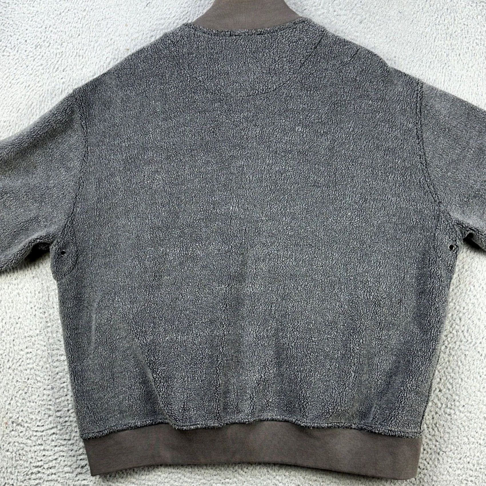 ATM Anthony Thomas Melillo ATM Anthony Thomas Melillo Nylon Blend Jacket Fleeced Full Zip Mens 2XL Gray Size US XXL / EU 58 / 5 - 3 Thumbnail