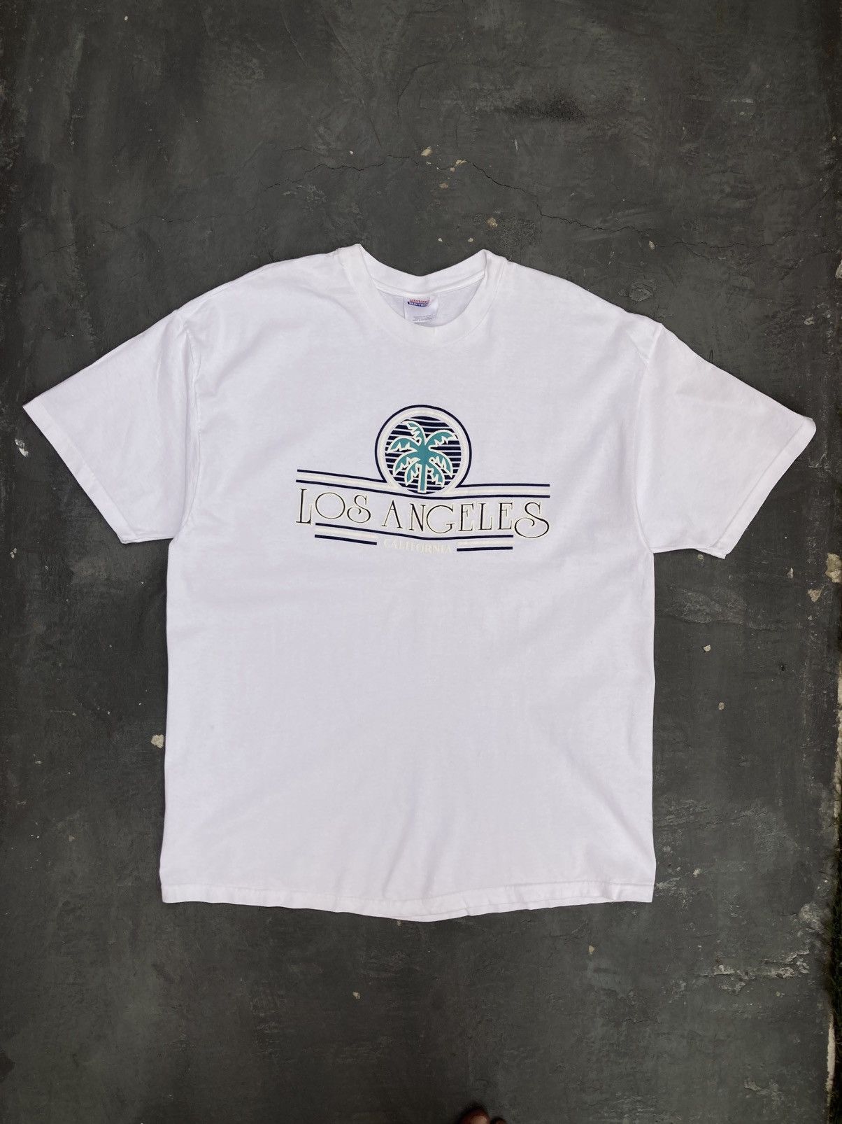 MLB × Vintage Vintage 90s Los Angeles Souvenir Tee Size US XL / EU 56 / 4 - 1 Thumbnail