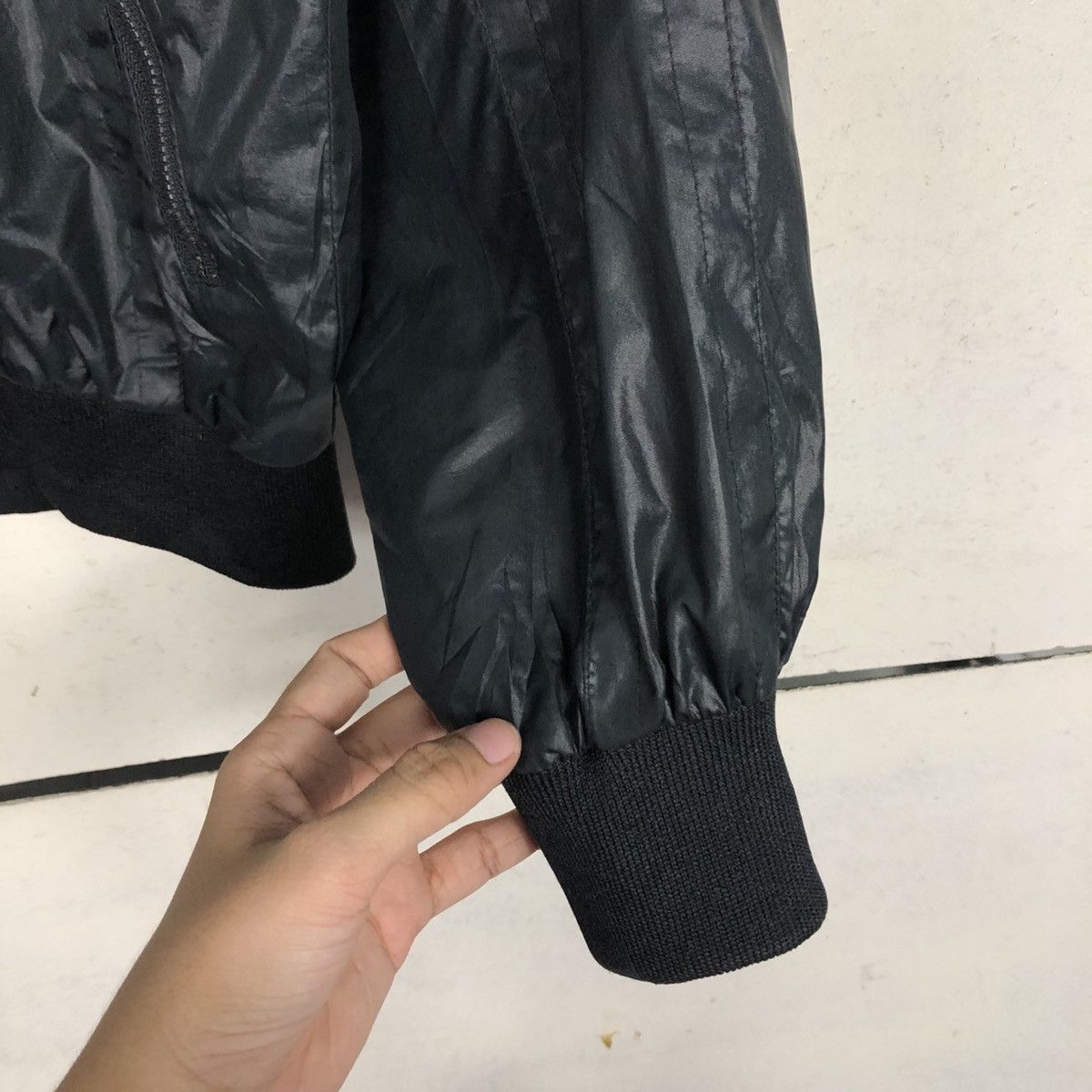 DUKE + DEXTER 💥VINTAGE SATIN BOMBER JACKET DOLE SMALL PONY Size US S / EU 44-46 / 1 - 17 Thumbnail