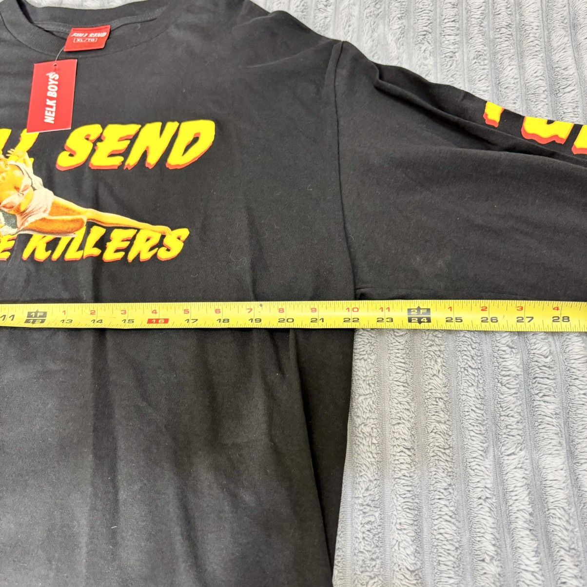 Full Send Full Send Nelk Auntie Killers Black Long Sleeve Shirt XL Size US XL / EU 56 / 4 - 5 Thumbnail