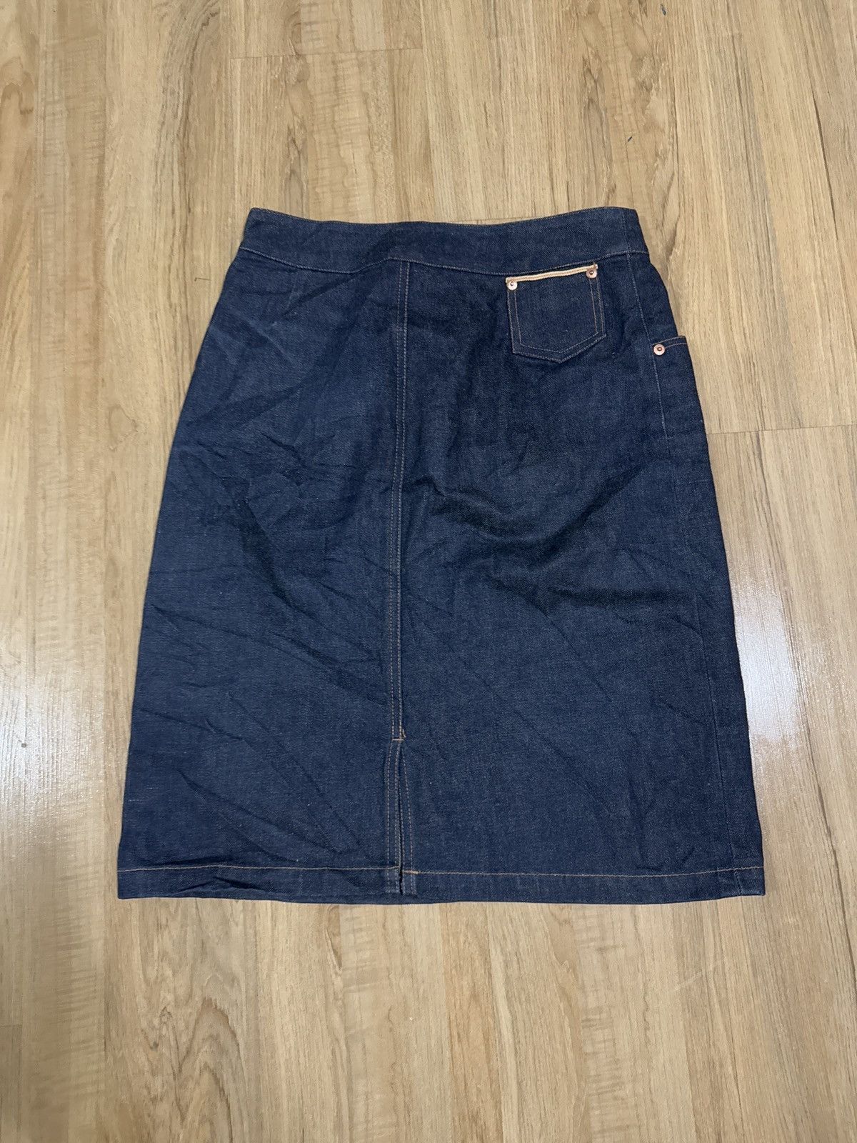 Hysteric Glamour PALACE PALLAS SELVEDGE DENIM SKIRT Size 28" / US 6 / IT 42 - 9 Thumbnail