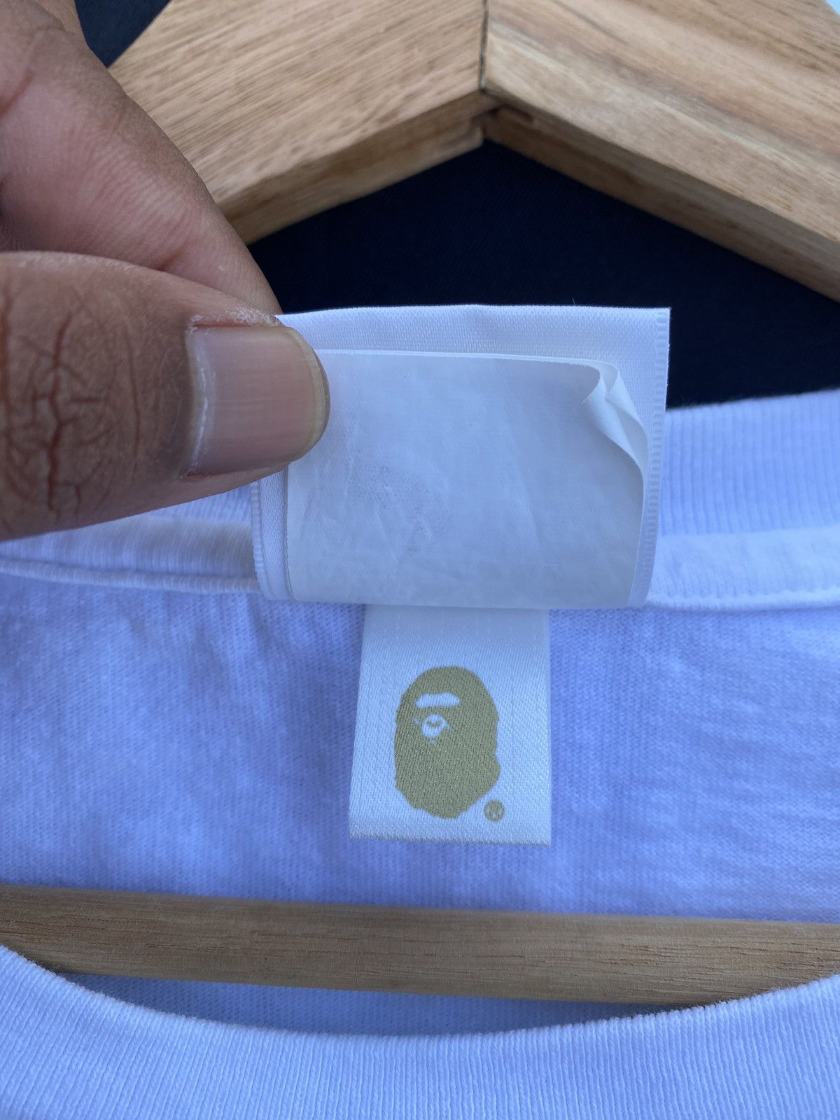 Bape Rare BAPE STA Spellout Tshirt Size S / US 4 / IT 40 - 11 Thumbnail