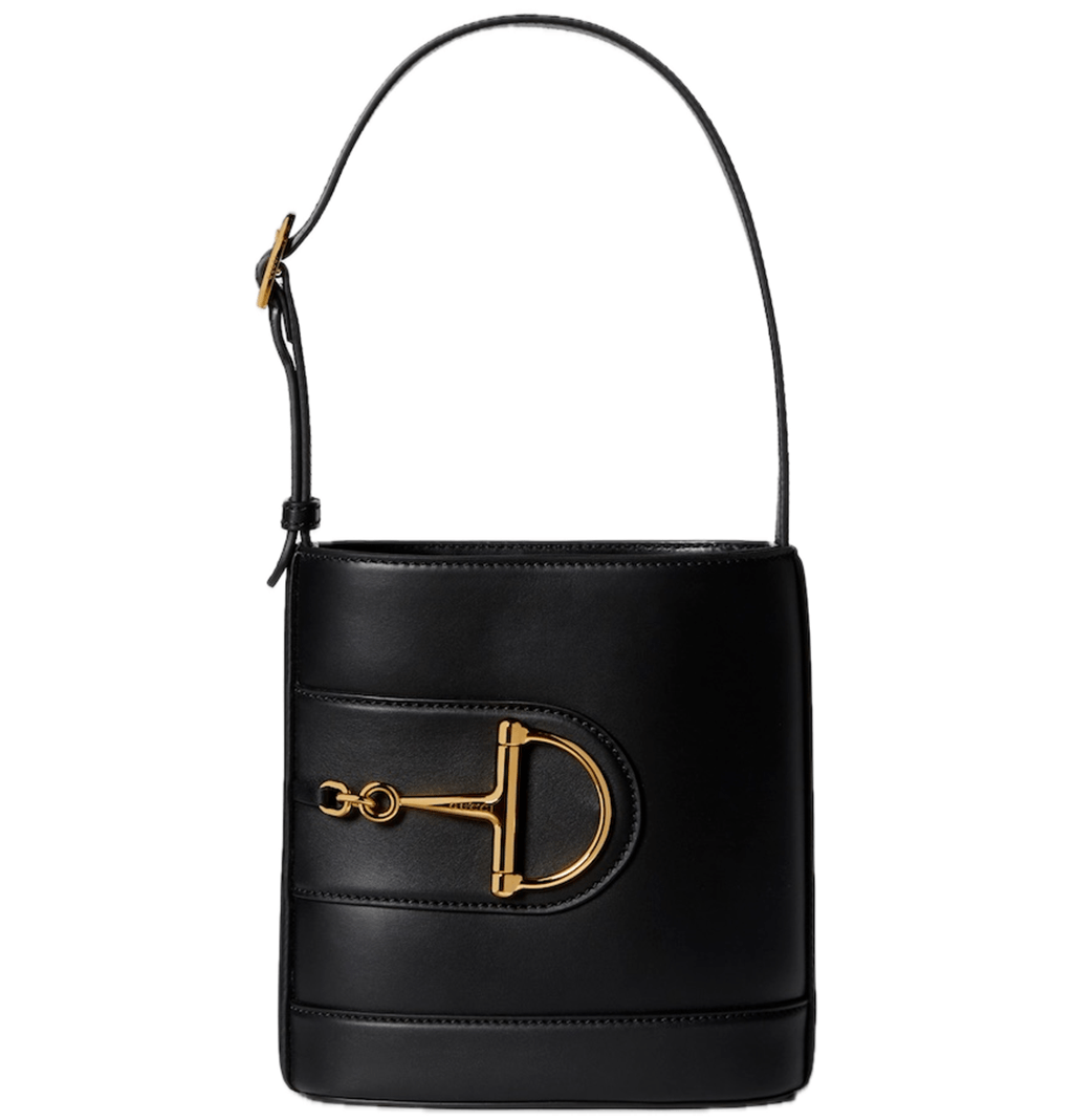 Bottega Veneta o1la5ras0426 Size: OS / Small Bucket Bag in Black Size ONE SIZE - 1 Thumbnail
