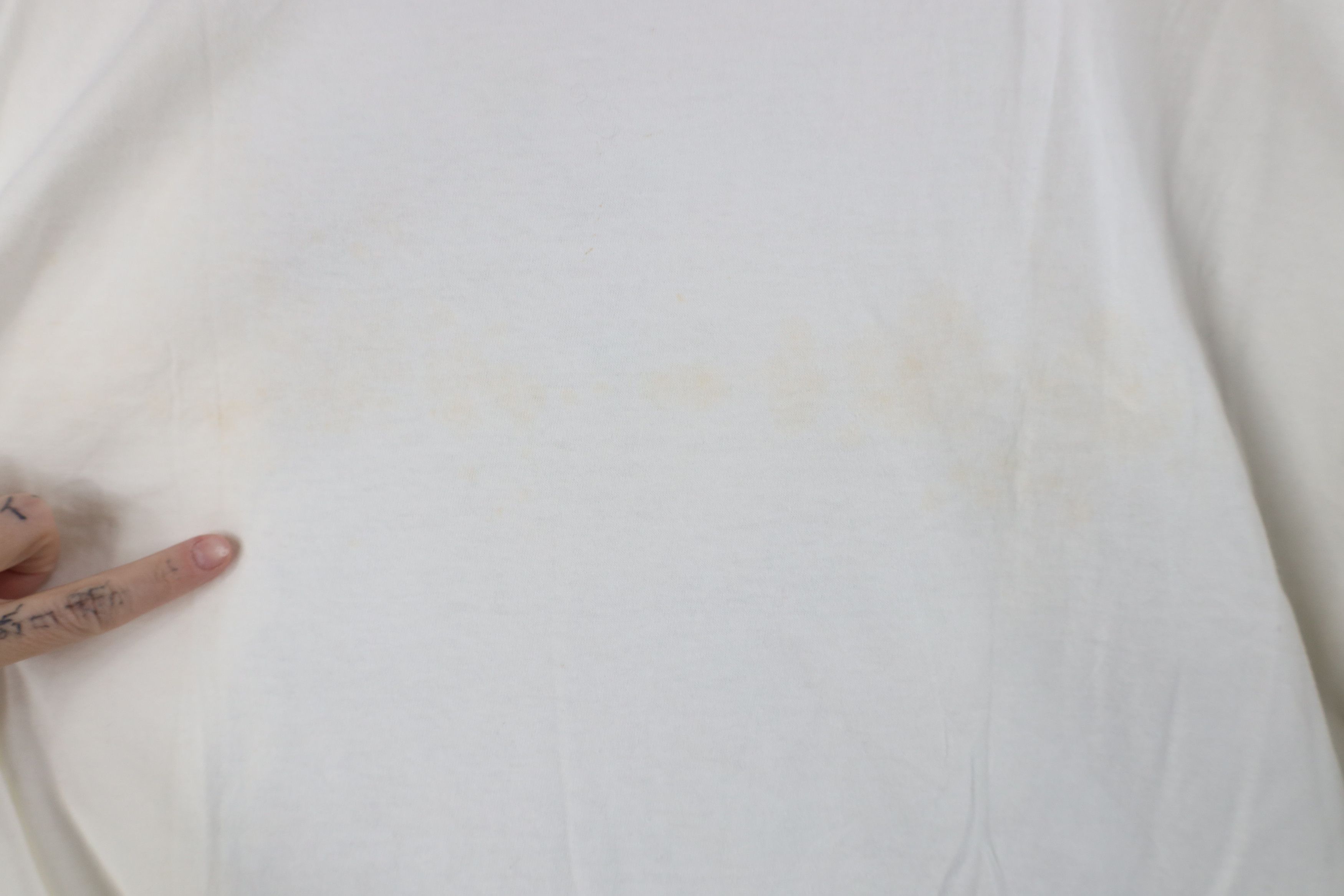 Vintage Vintage 90s Streetwear White Tiger Short Sleeve T-Shirt USA Size US XL / EU 56 / 4 - 13 Thumbnail