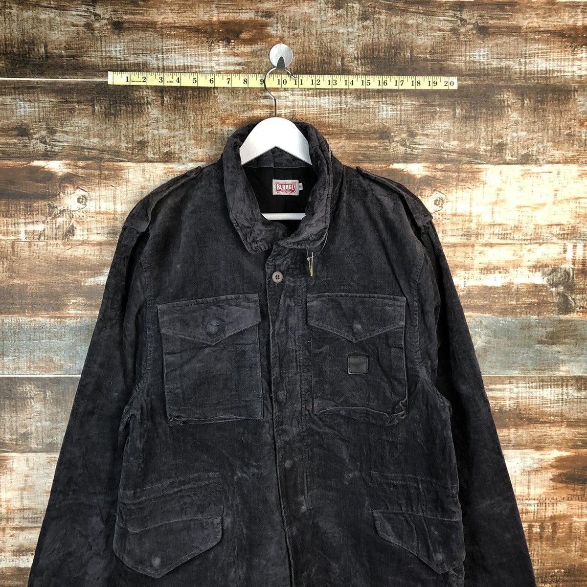Xlarge D X Large multipocket japan Brown Heavy Coats #A1610 Size US M / EU 48-50 / 2 - 2 Thumbnail