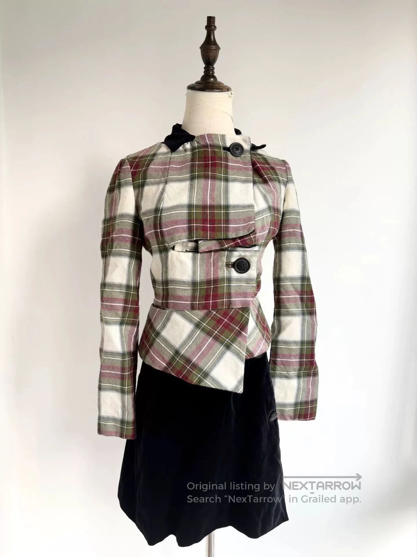 Vivienne Westwood vivienne westwood plaid velvet suit set. Size XL / US 12-14 / IT 48-50 - 3 Thumbnail