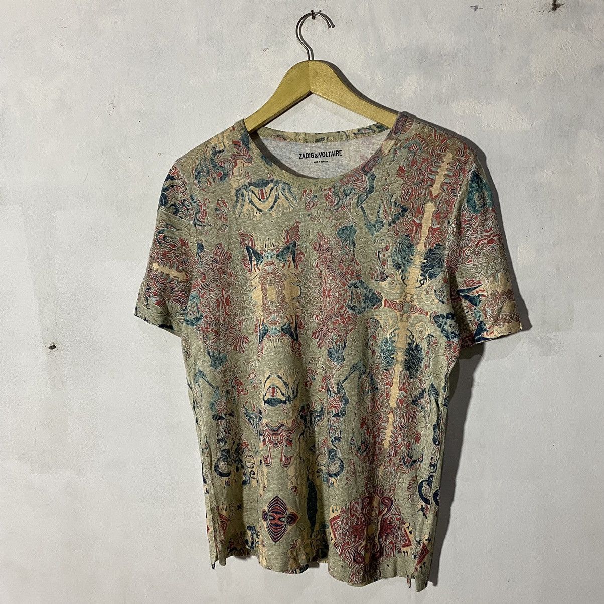Zadig & Voltaire Zadig & Voltaire Abstract T-Shirt Size M / US 6-8 / IT 42-44 - 2 Thumbnail