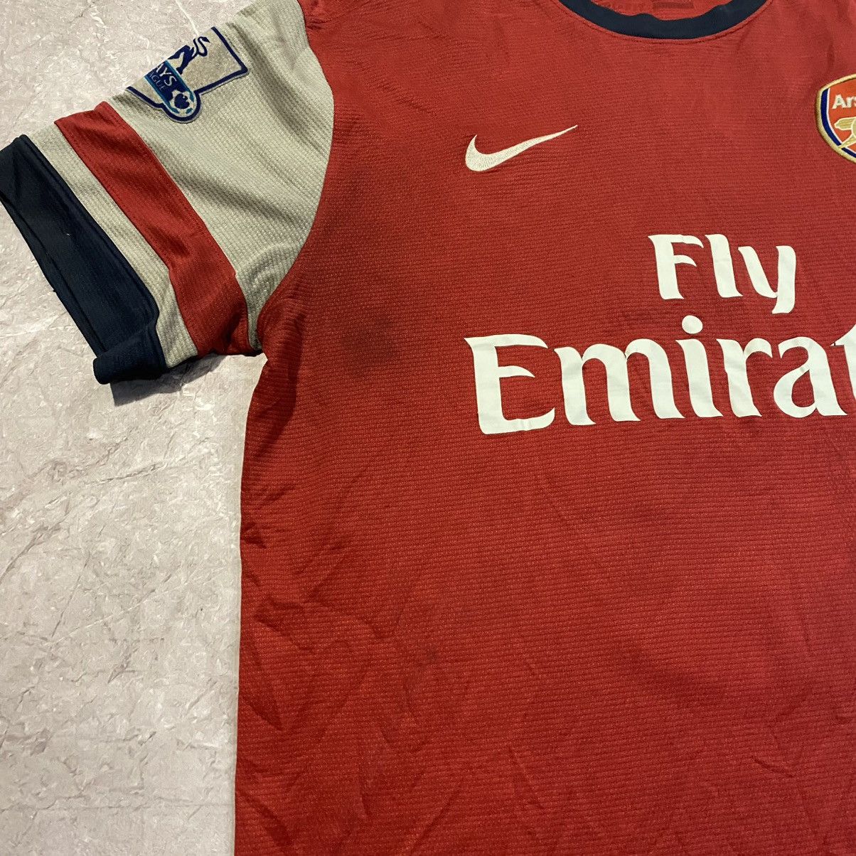 Nike S.CAZORLA ! VINTAGE NIKE ARSENAL TEE SOCCER JERSEY Size US L / EU 52-54 / 3 - 16 Thumbnail