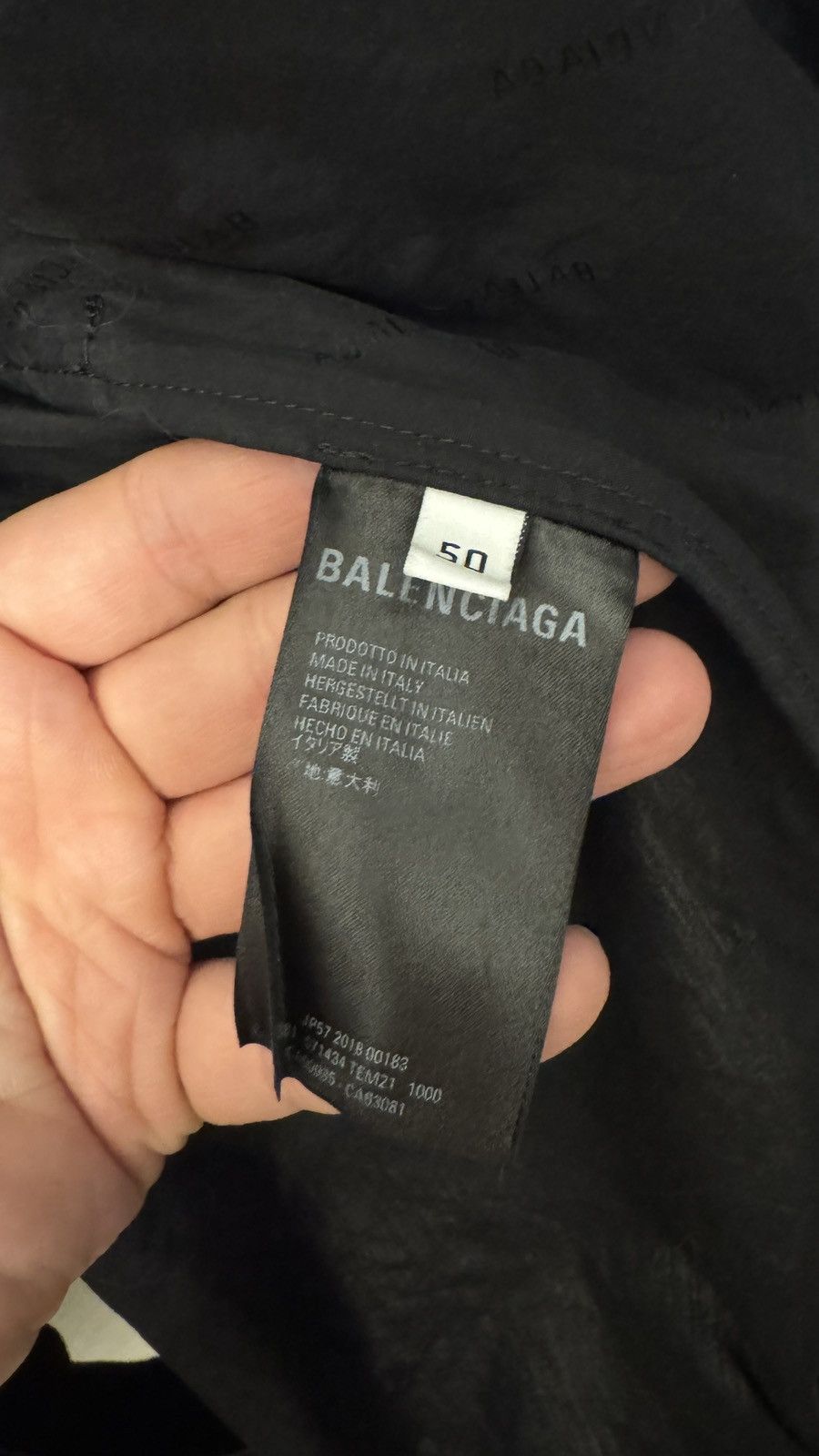 Balenciaga Balenciaga zip up track jacket size 50 Size US L / EU 52-54 / 3 - 6 Thumbnail