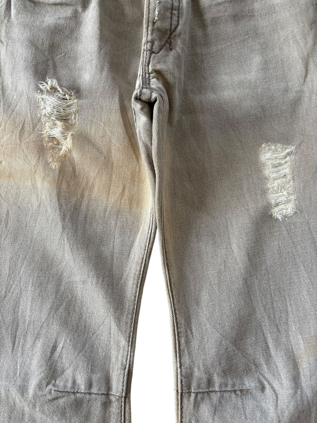 Tornado Mart Vintage Japanese Flash Report Curved Leg Bootcut Jeans Size US 31 - 4 Thumbnail