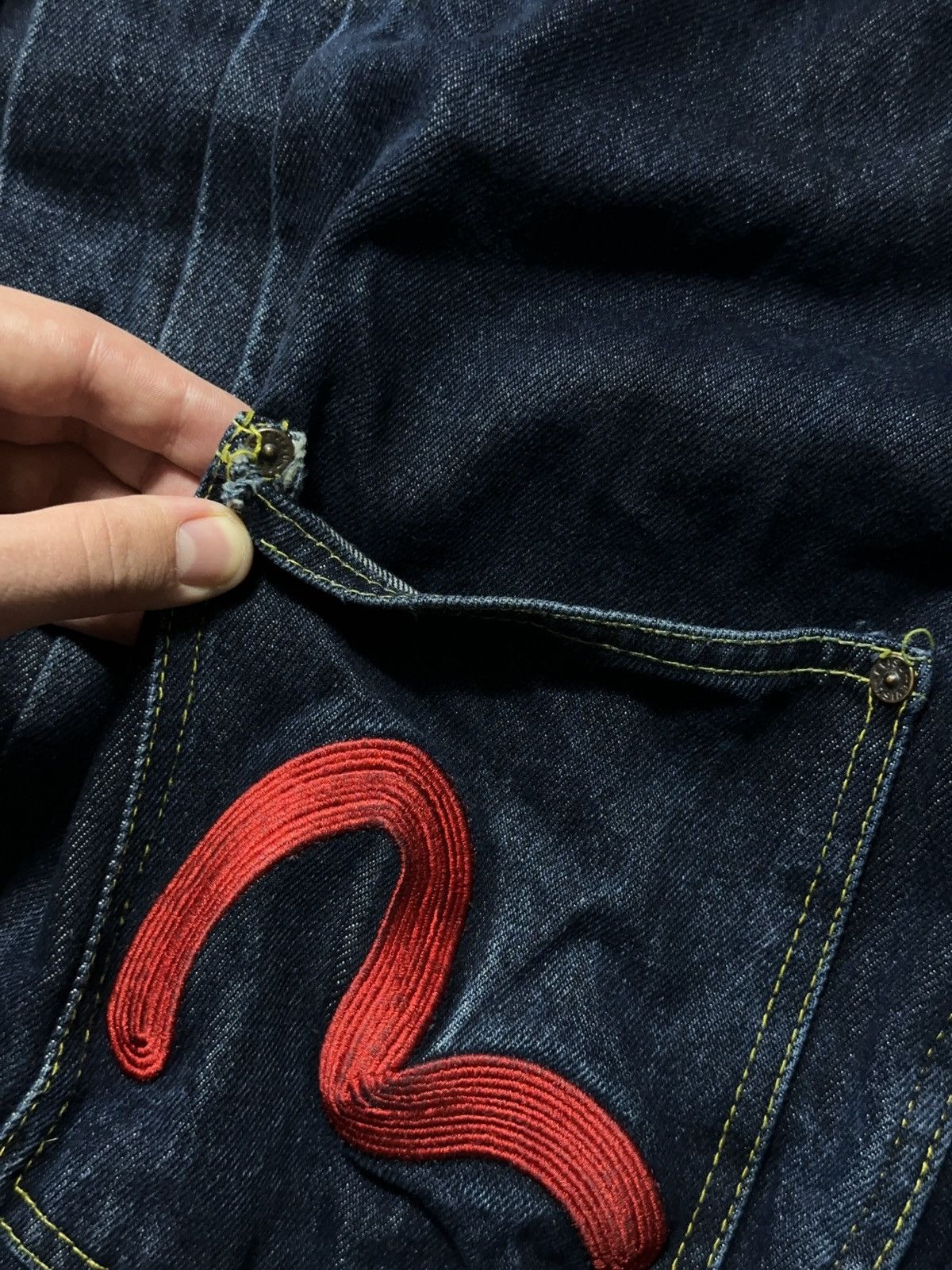 Evisu Evisu Japan Denim Jacket Size US L / EU 52-54 / 3 - 10 Thumbnail