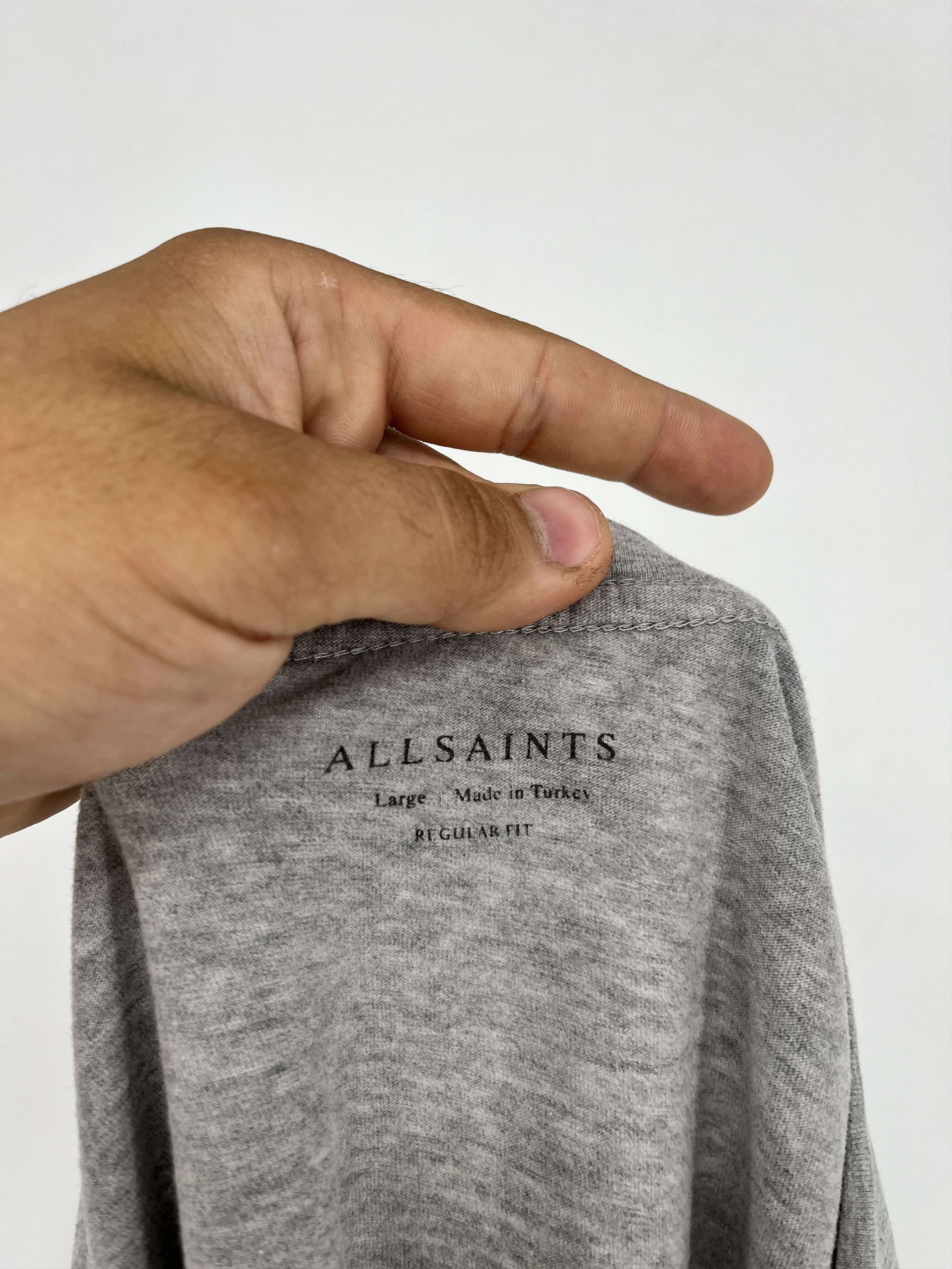 Allsaints Vintage Y2K Allsaints T-shirt luxury sportswear size L Size US L / EU 52-54 / 3 - 9 Thumbnail