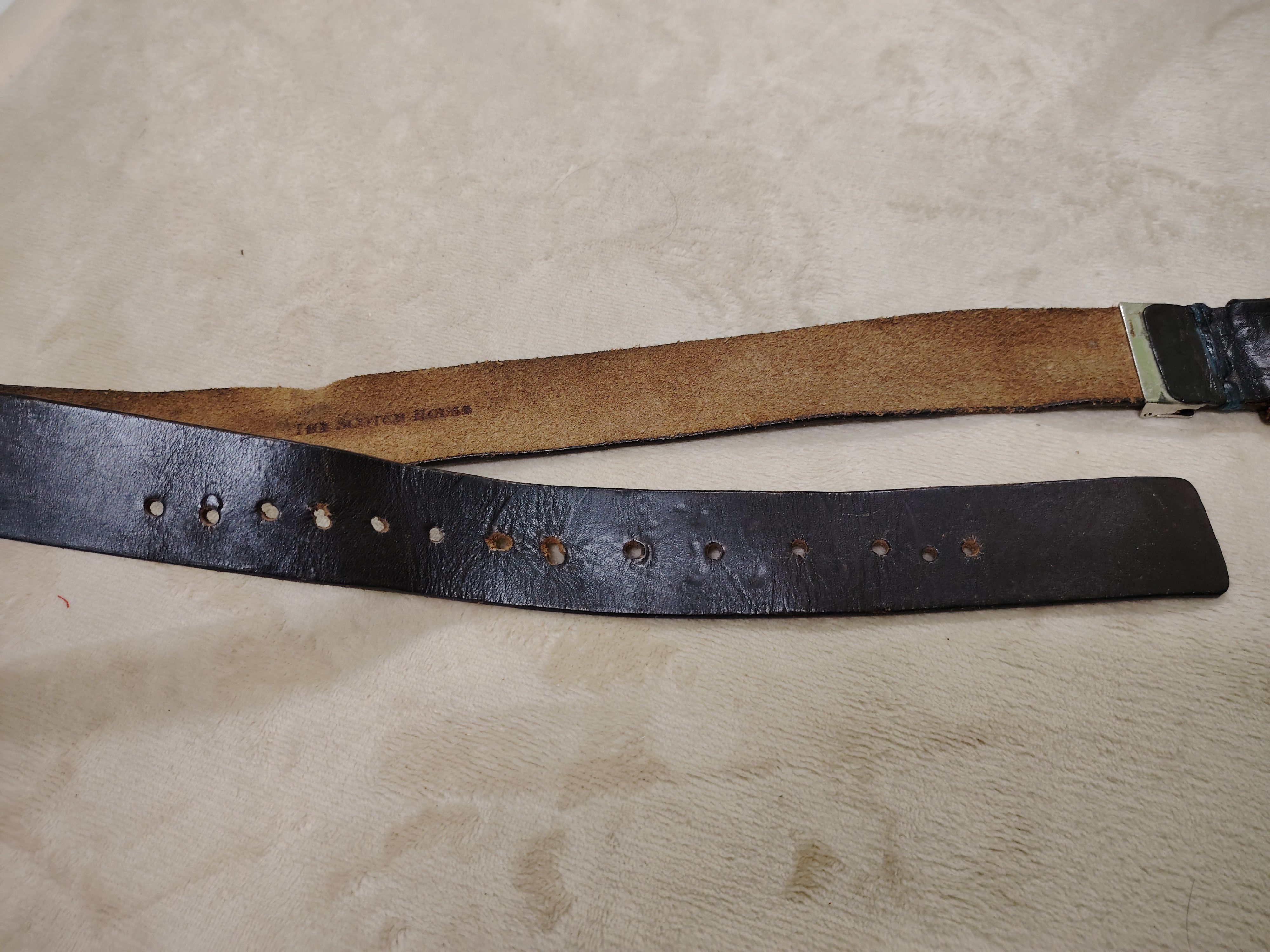 Bravado 2009 Michael Jackson Leather Belt by The Scotch House Size ONE SIZE - 8 Thumbnail