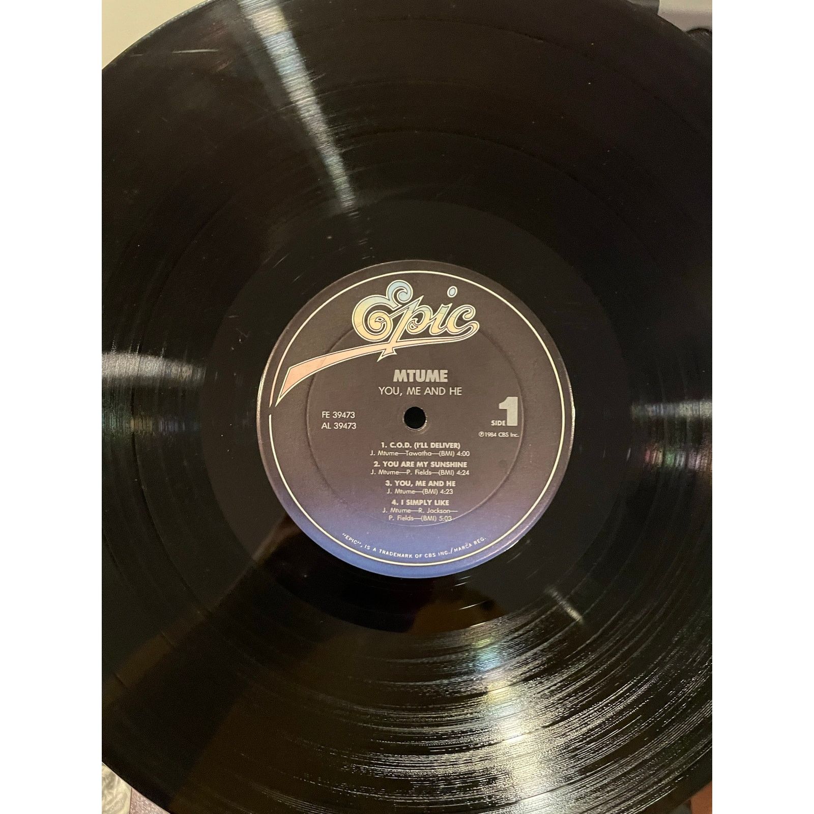 INTENTIONALLY BLANK Mtume - You Me And He LP soul funk boogie disco vinyl record Size ONE SIZE - 3 Thumbnail
