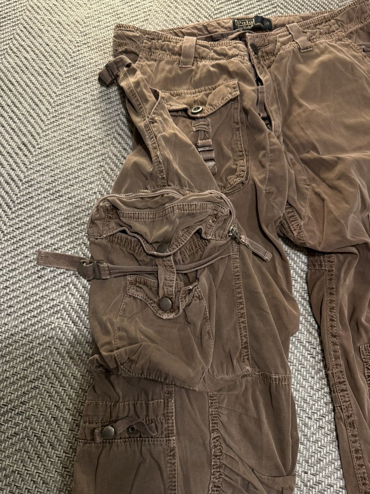 Ralph Lauren RALPH LAUREN CLASSIC CARGO PANTS PARACHUTE BOMBER PANTS Size US 32 / EU 48 - 6 Thumbnail