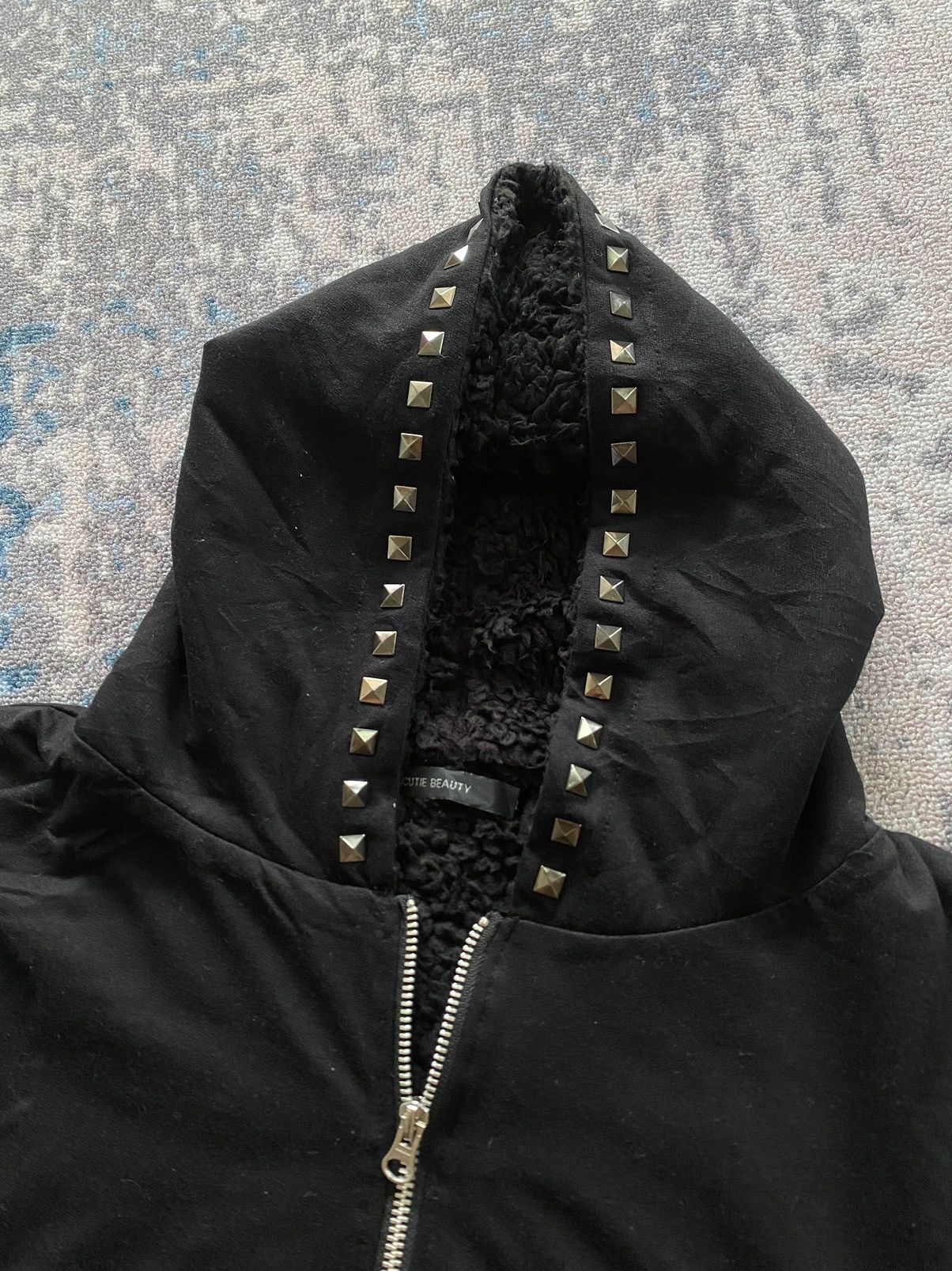 If Six Was Nine Cutie Beauty Studded sherpa ziphoodie ifsix lgb style Size US L / EU 52-54 / 3 - 4 Thumbnail