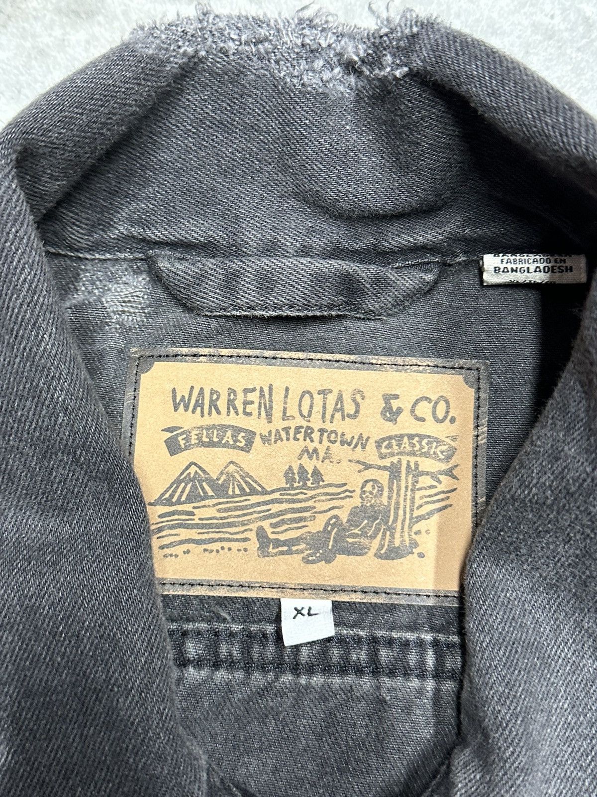 Levi's Rare Warren Lotas Levi’s denim jacket Size US XL / EU 56 / 4 - 6 Thumbnail