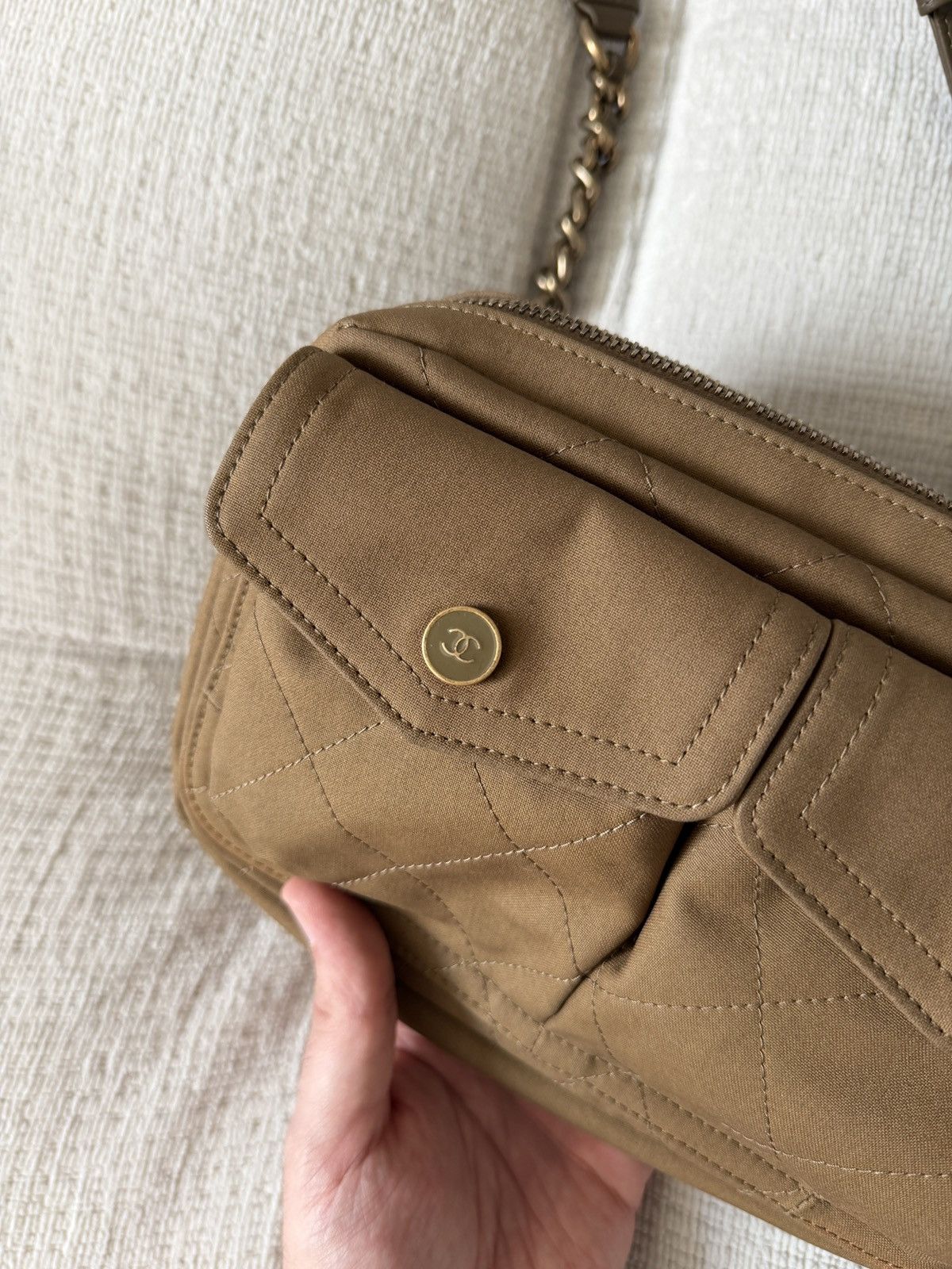 Chanel 20C Cruise Collection Belted Khaki Green / Brown Waist Bag Size ONE SIZE - 9 Thumbnail