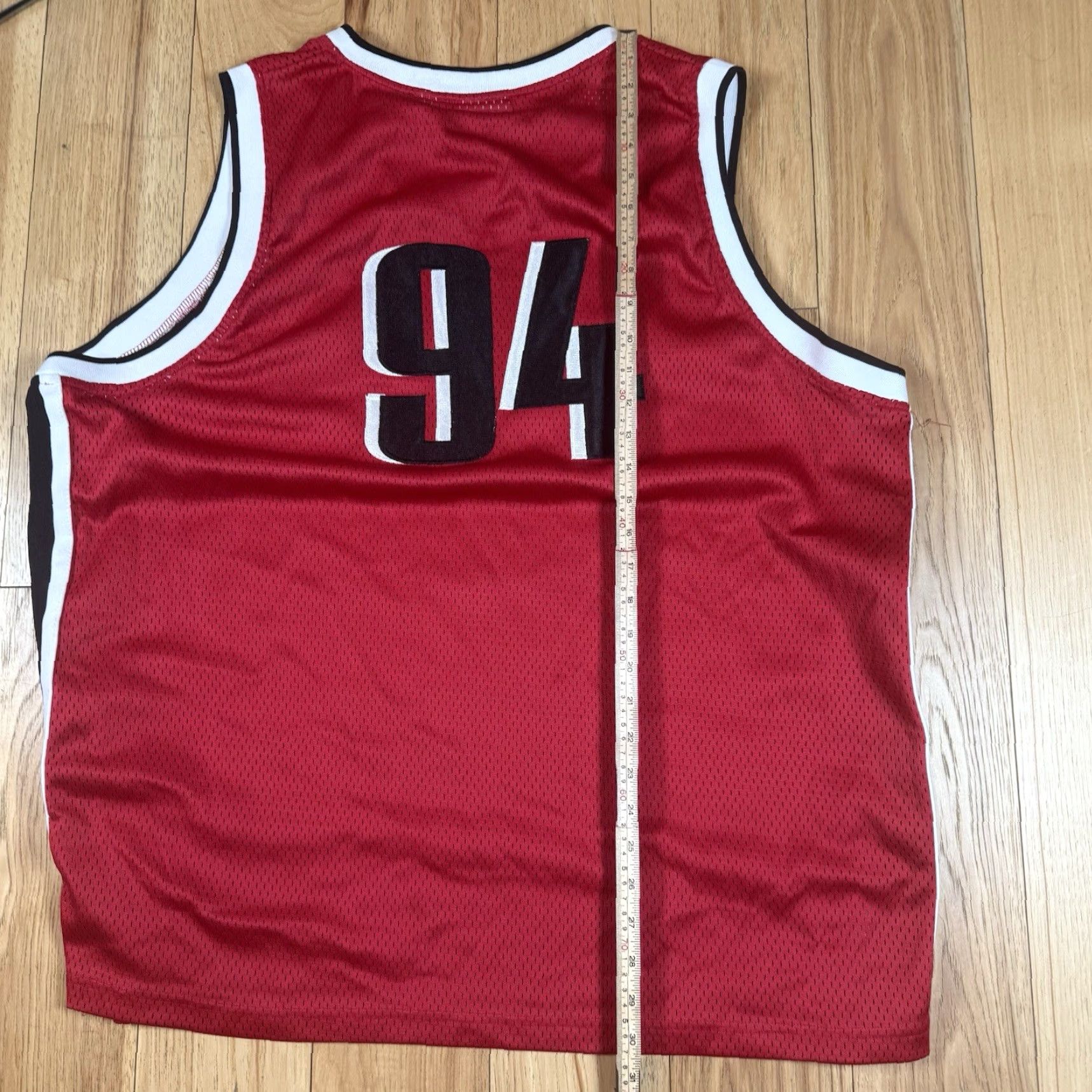 Vintage VINTAGE Nike? (cannot assume brand other than Vintage) Clench Basketball Jersey Mens XXL All Star Edition Red Sleeveless Y2K Tank Stars Size US XXL / EU 58 / 5 - 7 Thumbnail