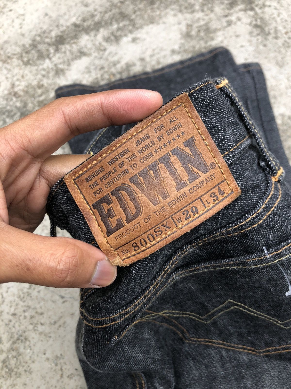 Edwin FLARED VINTAGE EDWIN 800SX DENIM Size US 28 / EU 44 - 3 Thumbnail