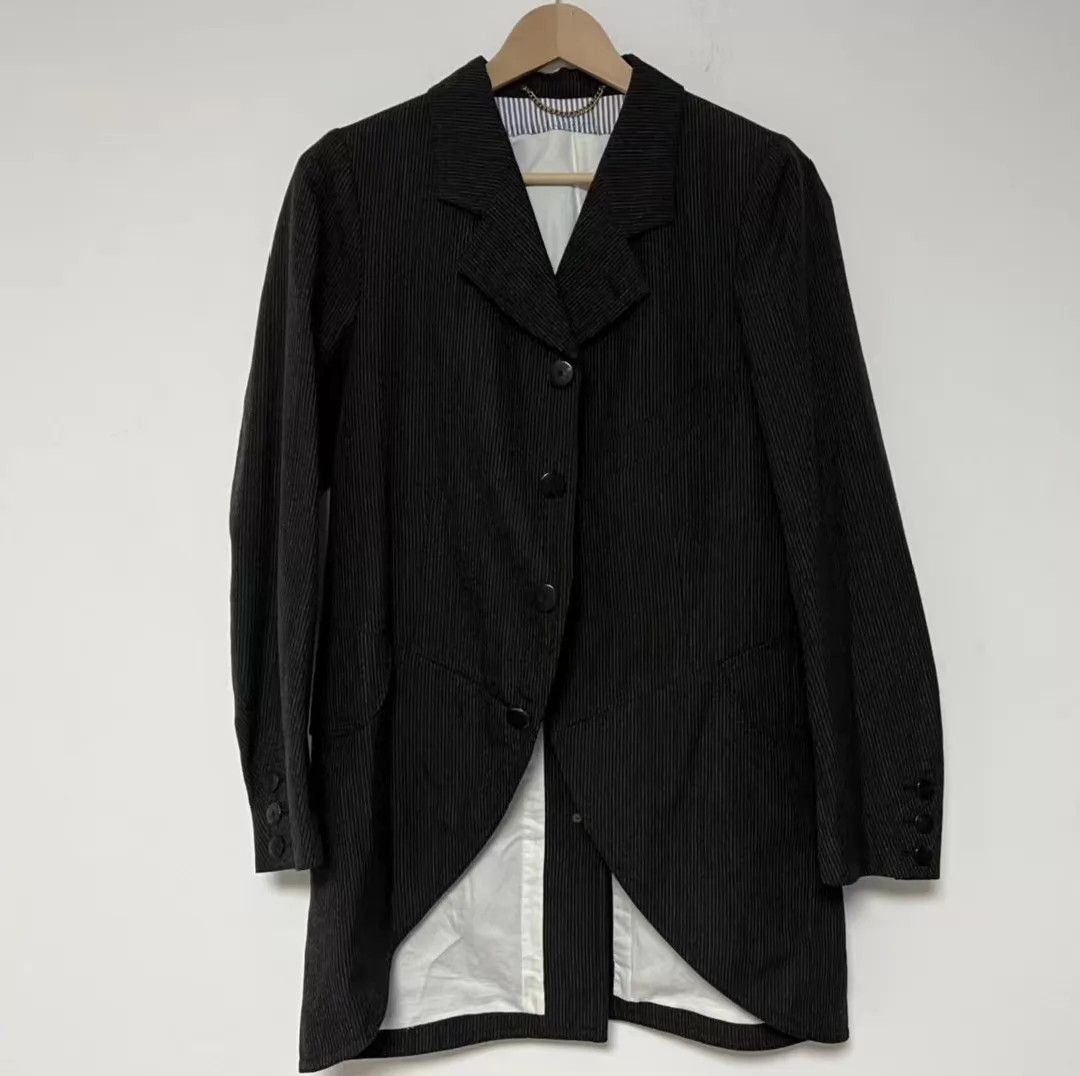 Visvim visvim 17ss ascot morning coat pinstripe black 1 Size US S / EU 44-46 / 1 - 7 Thumbnail