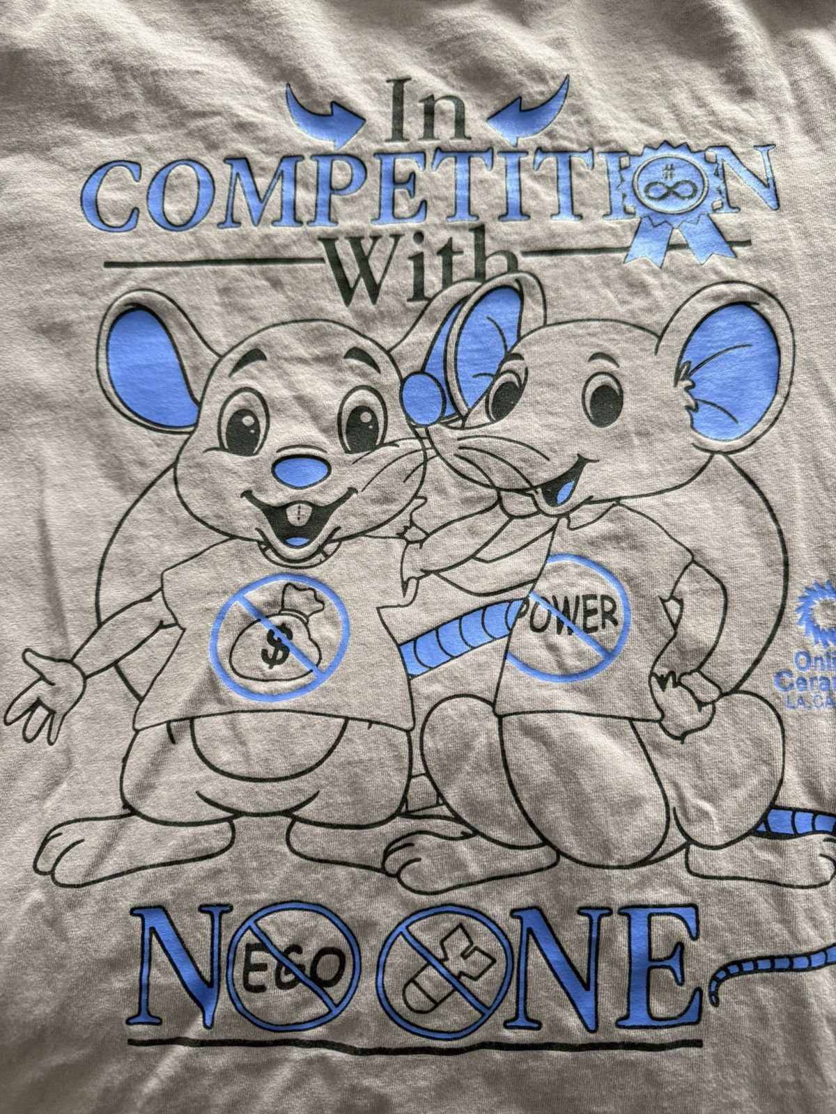 Online Ceramics In competition with no one tee Size US XL / EU 56 / 4 - 3 Thumbnail