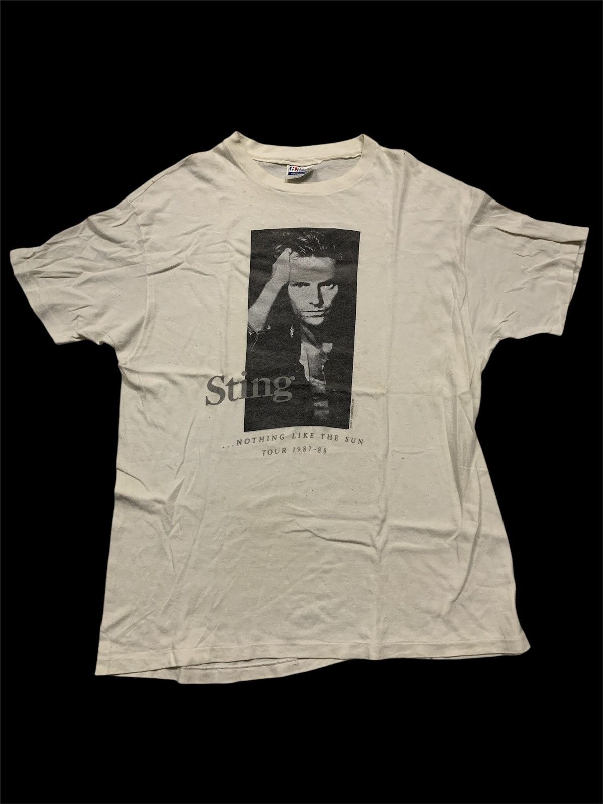 Band Tees STING 1987 80’s Size US XL / EU 56 / 4 - 1 Thumbnail