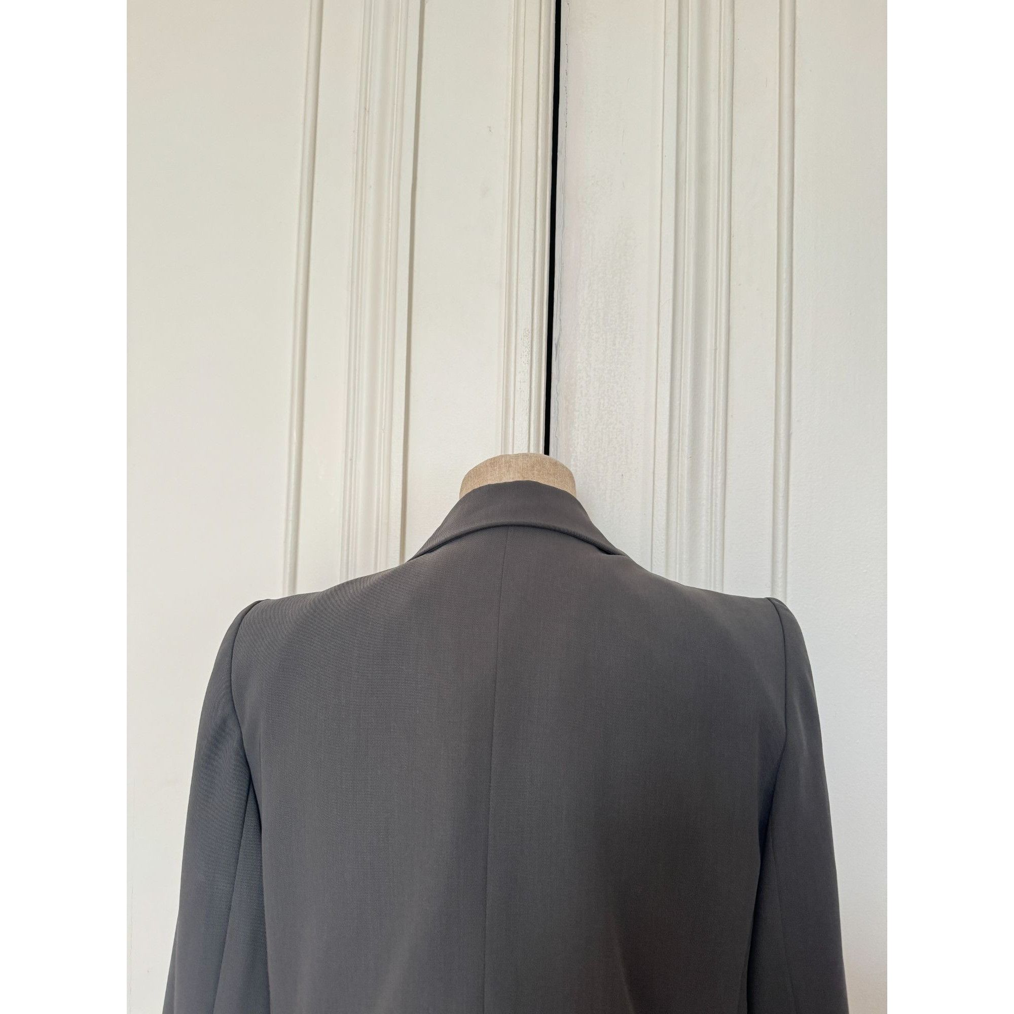 Yves Saint Laurent Tailored Grey Wool Blazer Jacket Size M / US 6-8 / IT 42-44 - 5 Thumbnail