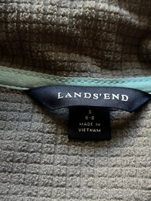 Lands' End Land’s End Fleece Jacket Outdoor Sz S 2007 Adjustable Waist Size S / US 4 / IT 40 - 4 Thumbnail