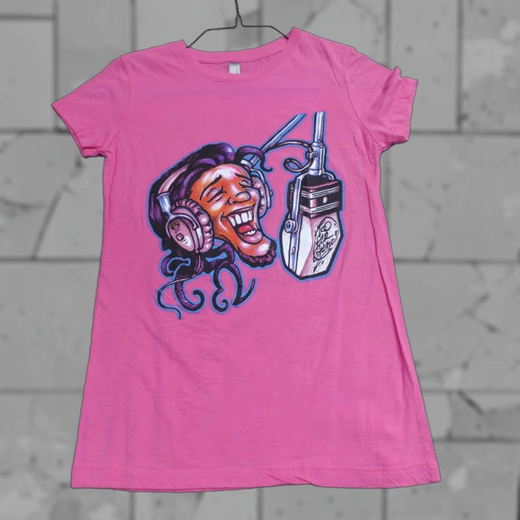 Bell Kelly Bell Band Shirt Women Medium Pink Double-Sided Too Far Gone Baltimore Size M / US 6-8 / IT 42-44 - 1 Thumbnail