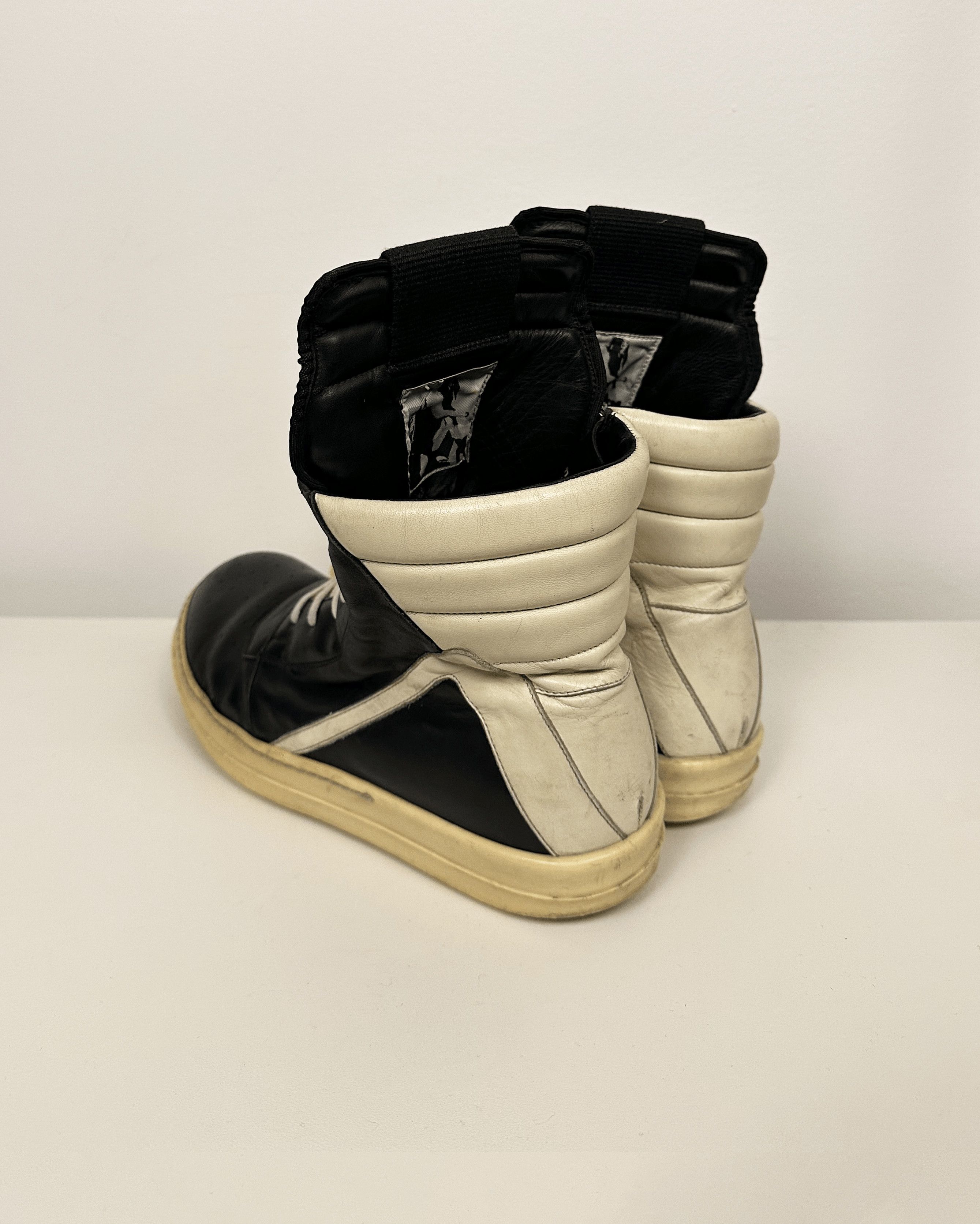 Rick Owens Rick Owens Black Milk Geobasket Size US 9 / EU 42 - 2 Thumbnail
