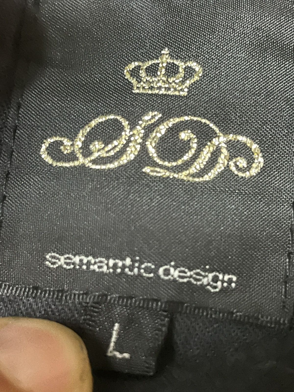 Japanese Brand × Vintage × semanticdesign Semantic Design Wool Blend Flannel Jacket (113) Size US L / EU 52-54 / 3 - 8 Thumbnail
