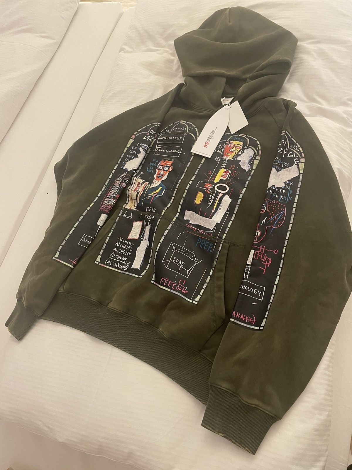 H&M × Jean-Michel Basquiat × Who Decides War H&M x Who Decides War x Basquiat Hoodie M Size US M / EU 48-50 / 2 - 1 Thumbnail