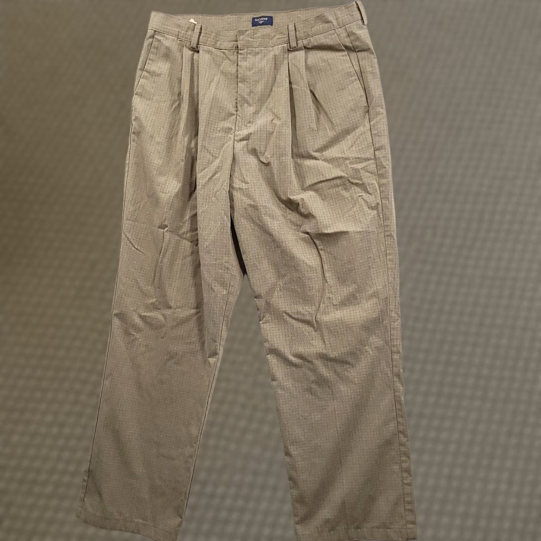 Dockers VINTAGE Dockers Pleated Casual Pants Men’s 38x34 Beige 36x31 Regular Straight 80s 90s Classic Clothes Mens Size US 38 / EU 54 - 1 Thumbnail