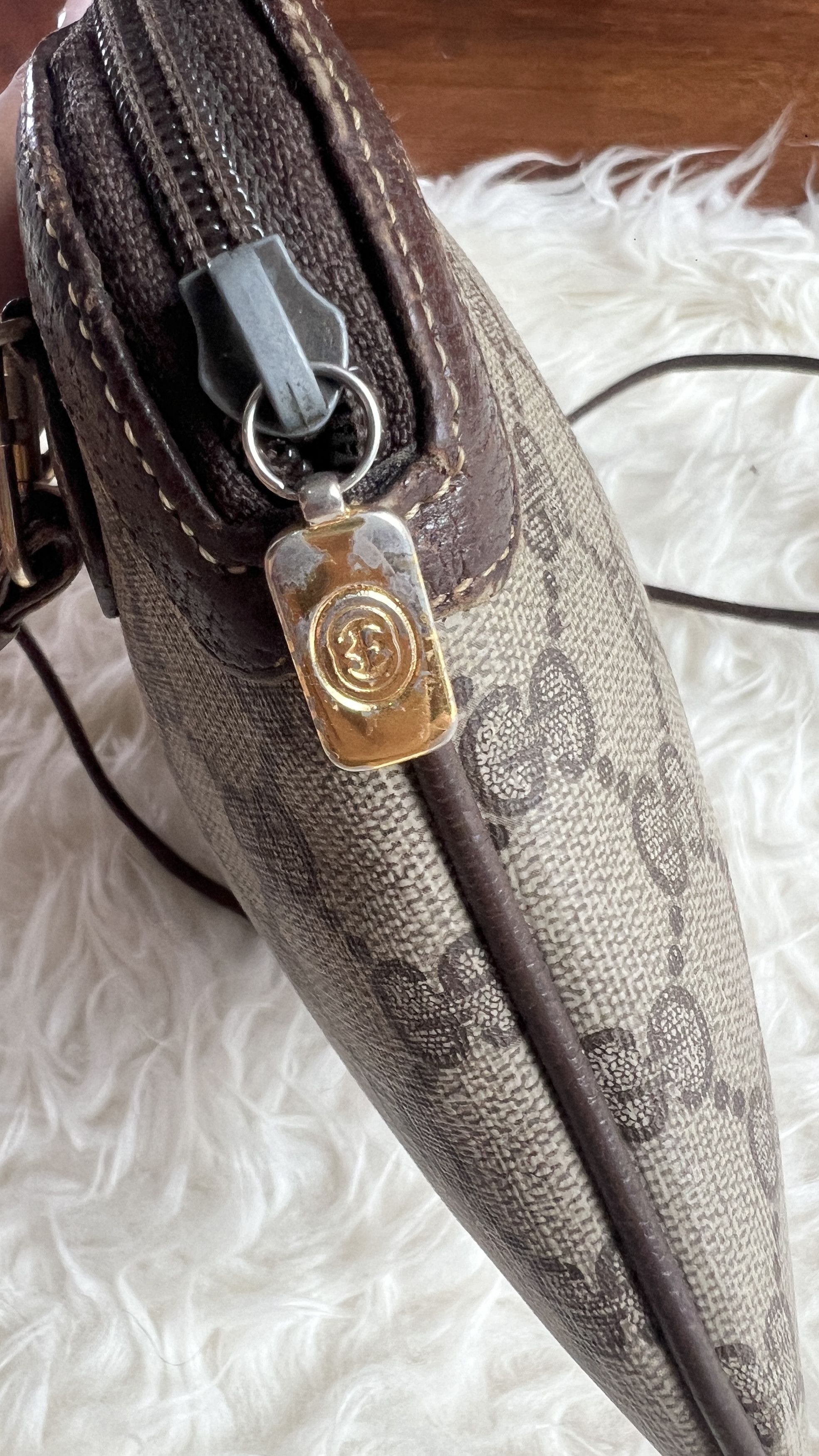 Gucci Auth Gucci GG Monogram Supreme Sherry Web Ophidia Size ONE SIZE - 3 Thumbnail
