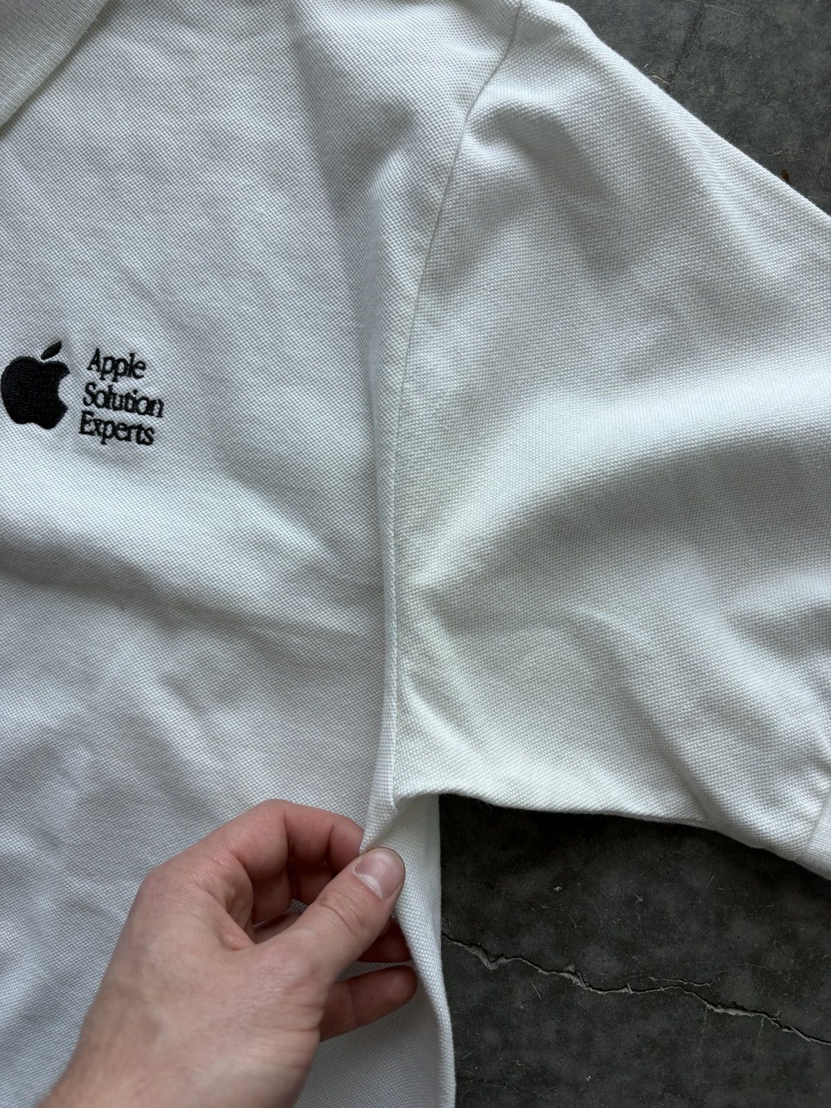 Apple Vintage 90s Apple Polo Shirt Size US L / EU 52-54 / 3 - 6 Thumbnail