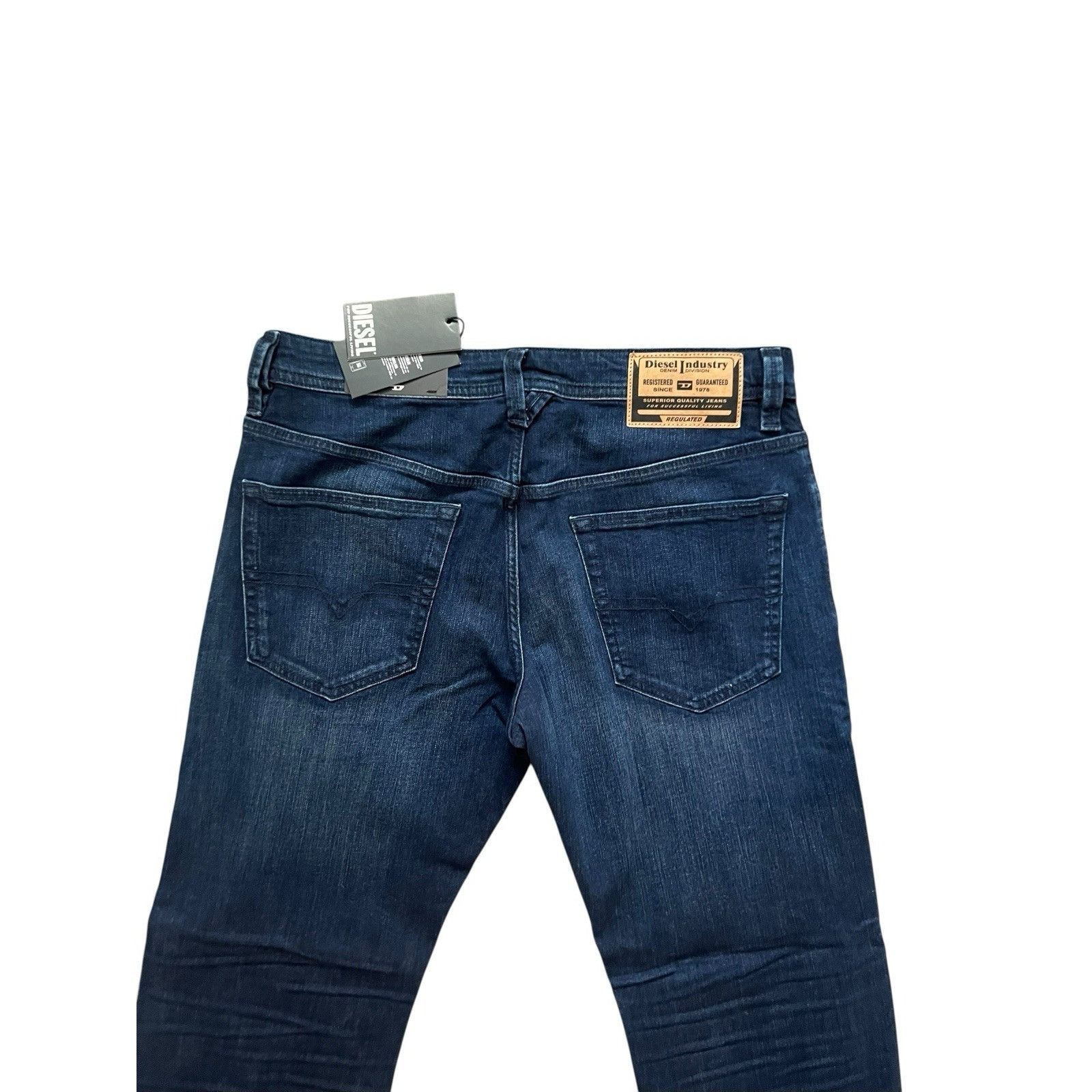 Diesel Diesel Mens Jeans Larkee Straight RB067 Blue $195 Size 38/32 Size US 38 / EU 54 - 5 Thumbnail