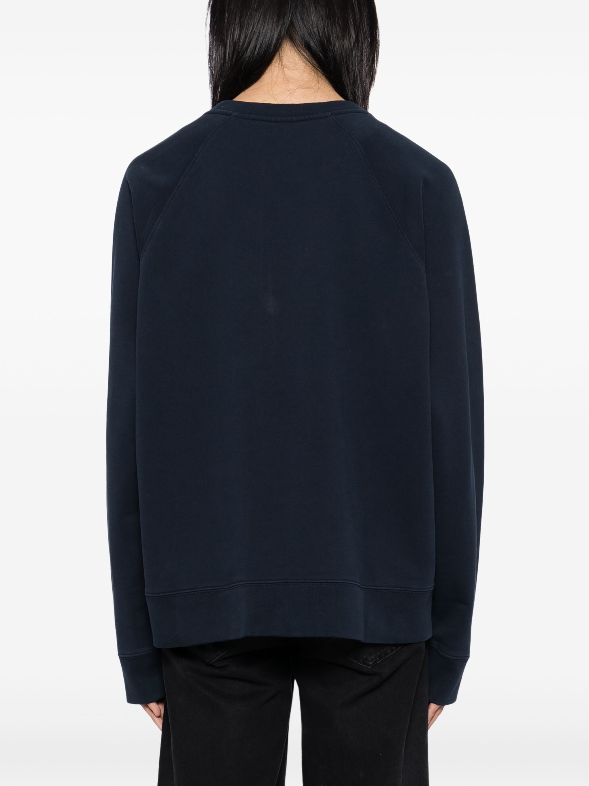Maison Kitsune o1s22i1n1124 Oversized Sweatshirt in Blue Size US XL / EU 56 / 4 - 4 Thumbnail