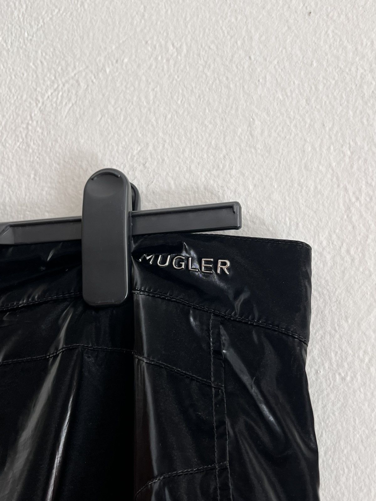 Mugler Mugler x H&M 5 zip shiny trousers Size US 34 / EU 50 - 5 Thumbnail
