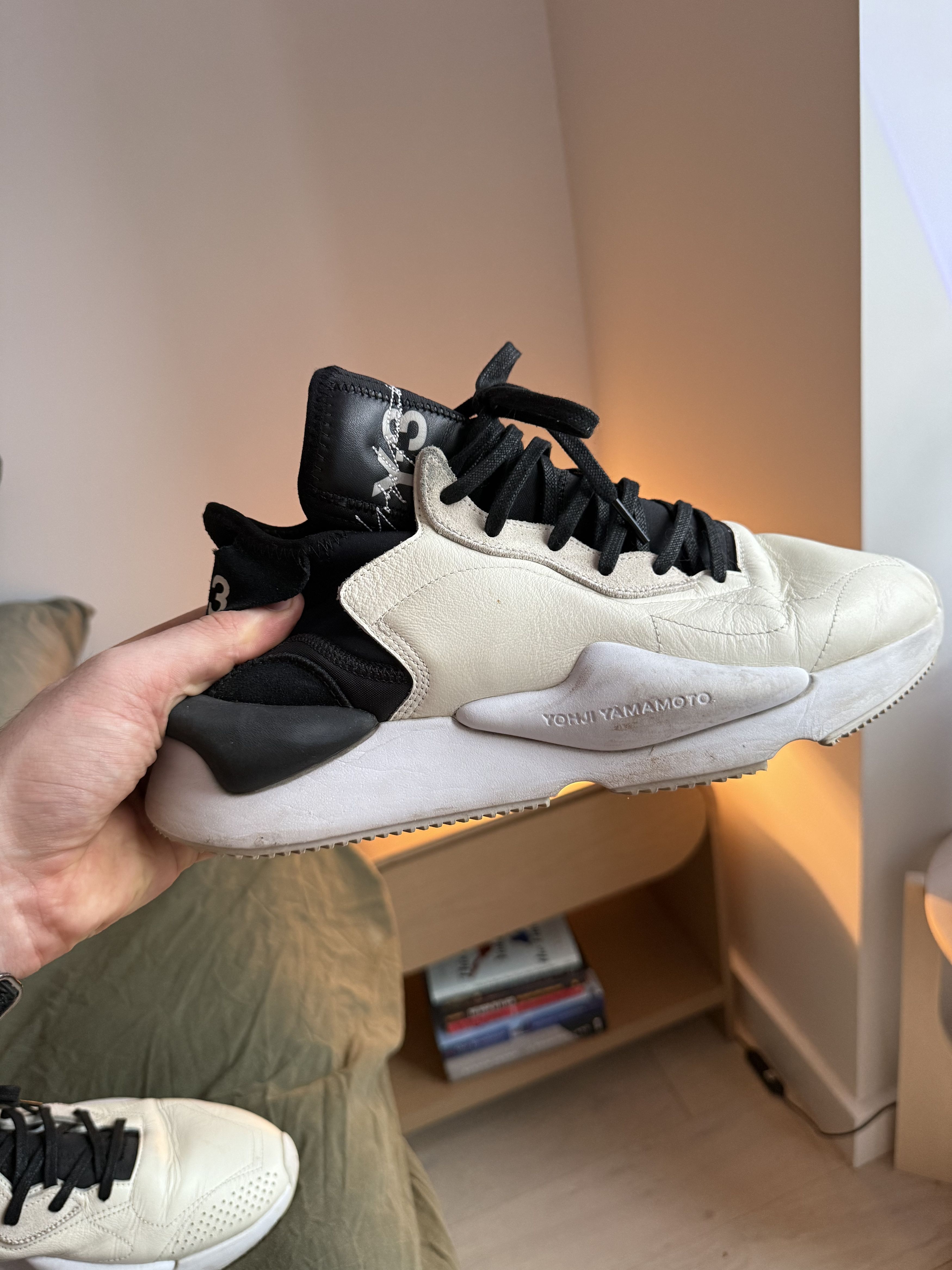 Y-3 Kaiwa Sneakers Size US 12 / EU 45 - 3 Thumbnail