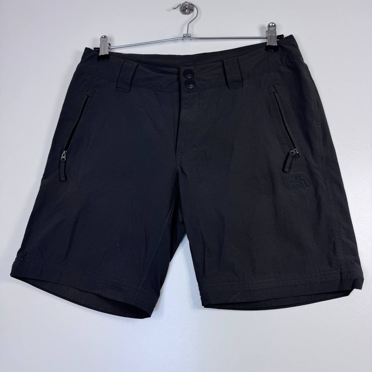The North Face The North Face Womens Hiking Shorts Black Outdoor Zip S Size 33" - 1 Thumbnail