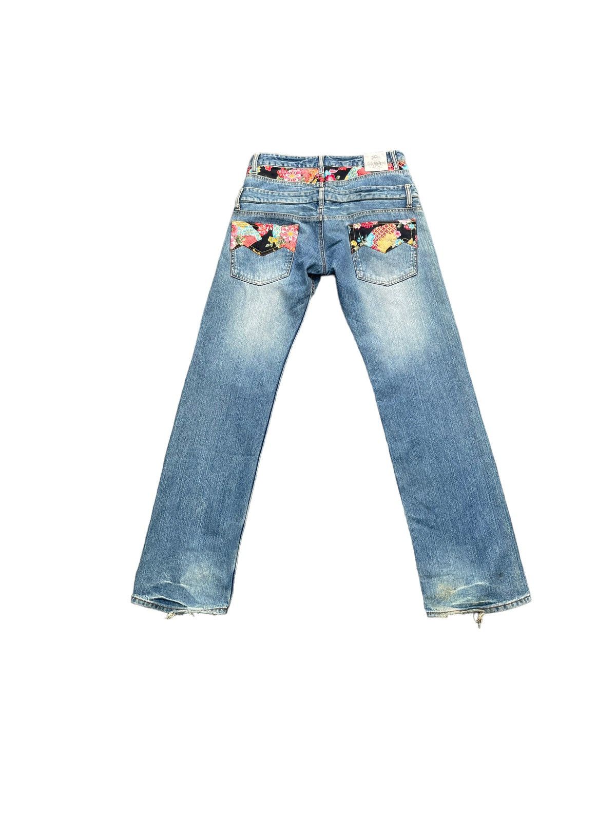 If Six Was Nine Dominate Handcrafted Double Waist Denim Size US 31 - 8 Thumbnail