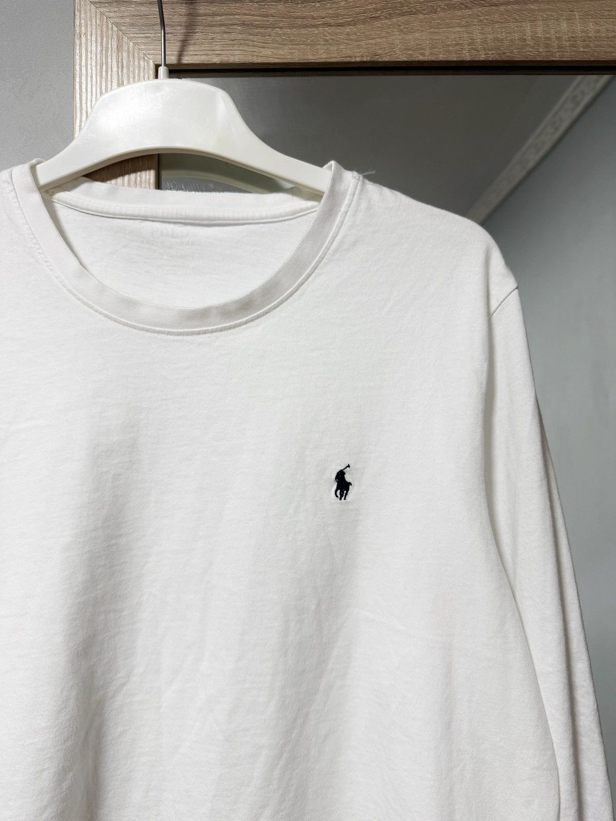 Polo Ralph Lauren Vintage longsleeve tee PRL polo ralph lauren Large white Size US L / EU 52-54 / 3 - 12 Thumbnail