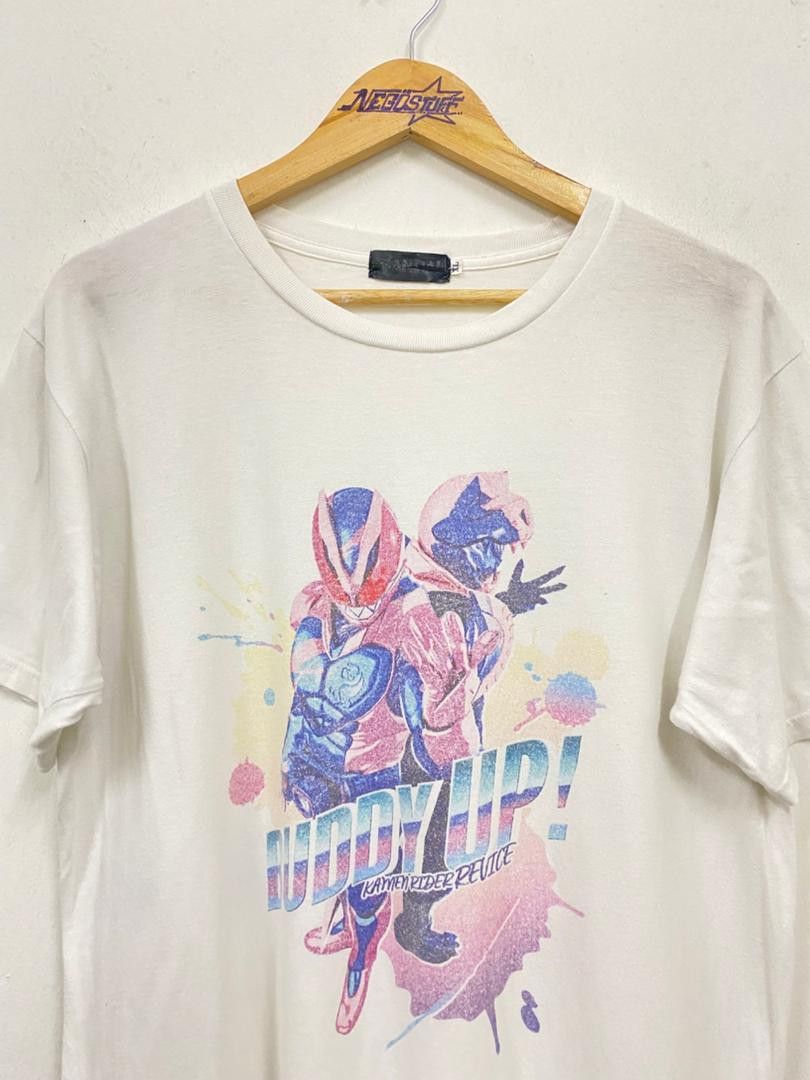 Japanese Brand KAMEN RIDER REVICE movie promo t shirt Size US XL / EU 56 / 4 - 2 Thumbnail